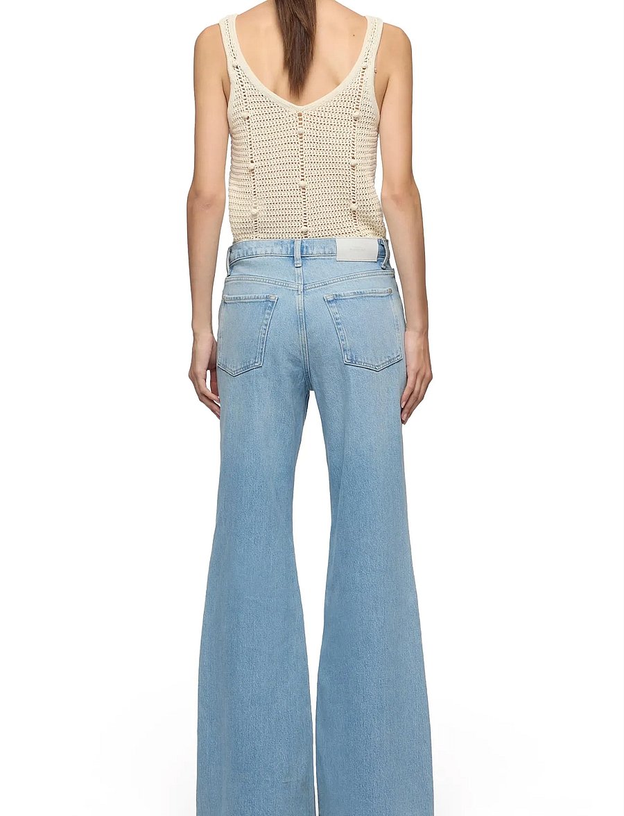 7 For All Mankind - RETRO FLARE Seabreeze - utsvängda jeans - seabreeze - 2