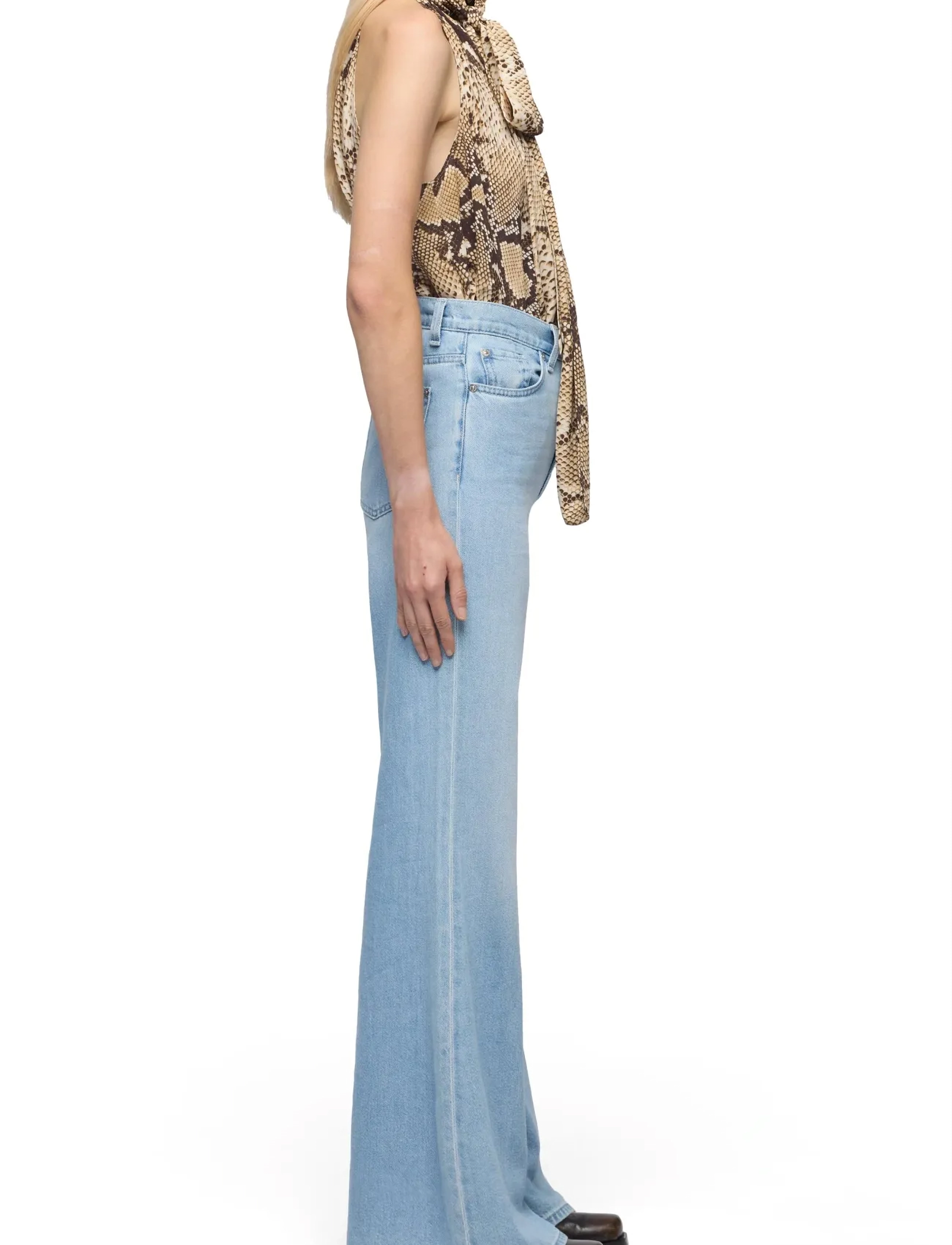 7 For All Mankind - RETRO FLARE Hana - schlaghosen - hana - 3