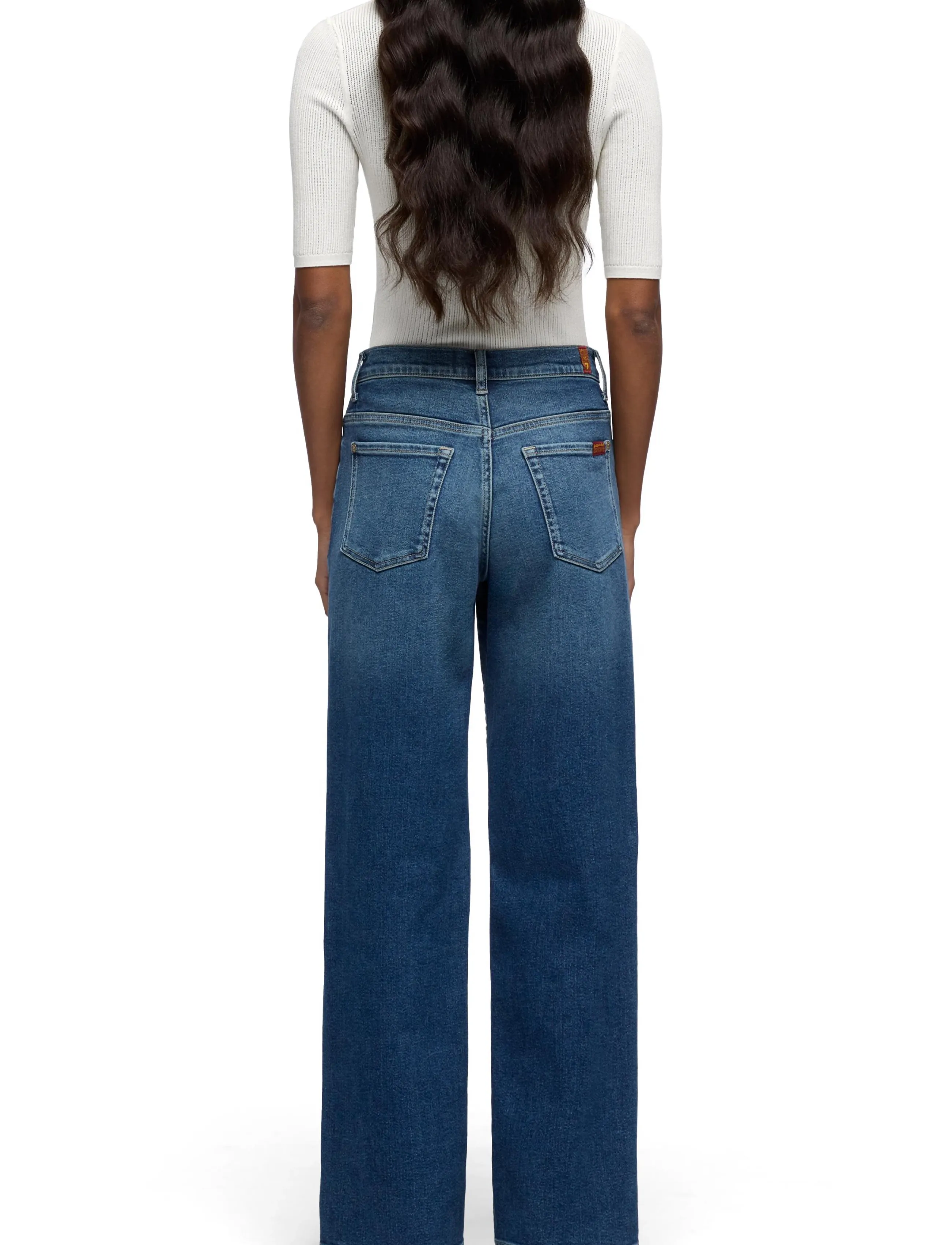 7 For All Mankind - STOVEPIPE STRAIGHT Tide Break - gerade jeans - tide - 3