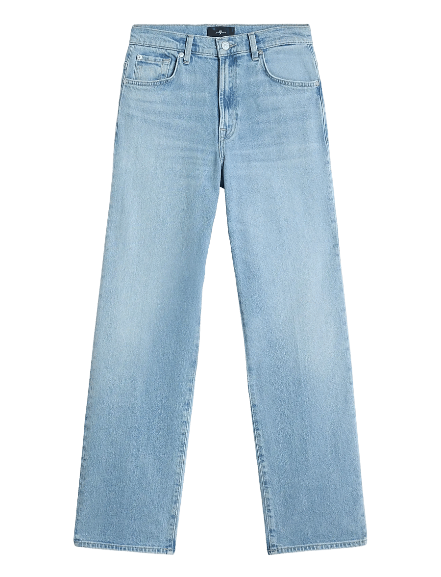 7 For All Mankind - STOVEPIPE STRAIGHT Seabreeze - gerade jeans - seabreeze - 1