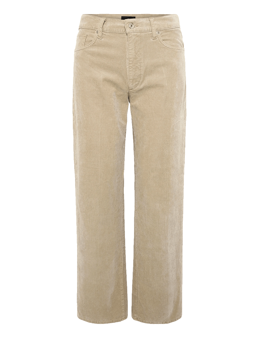 7 For All Mankind - STOVEPIPE STRAIGHT Corduroy Winter Beige - cordhosen - beige - 0