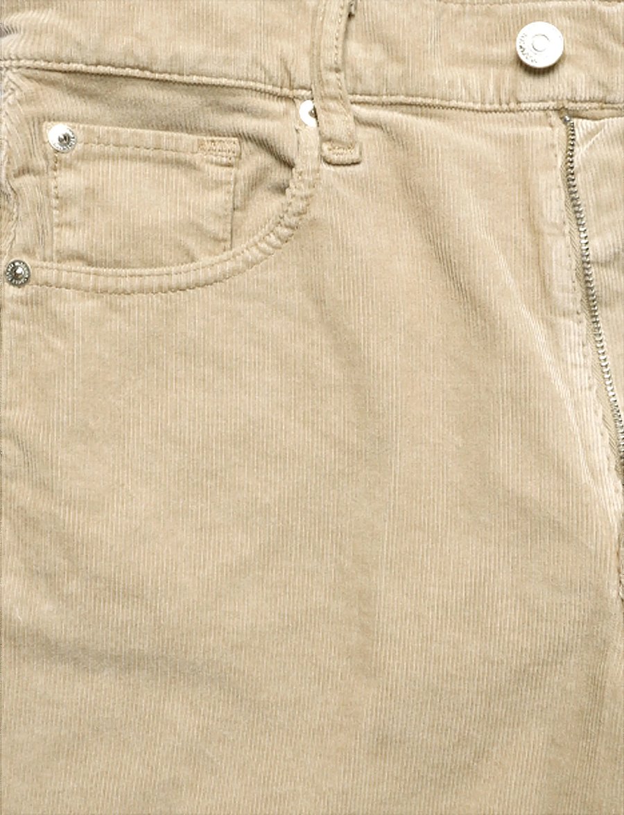 7 For All Mankind - STOVEPIPE STRAIGHT Corduroy Winter Beige - cordhosen - beige - 2