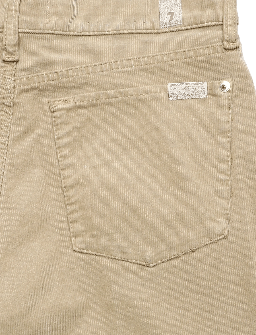 7 For All Mankind - STOVEPIPE STRAIGHT Corduroy Winter Beige - cordhosen - beige - 4