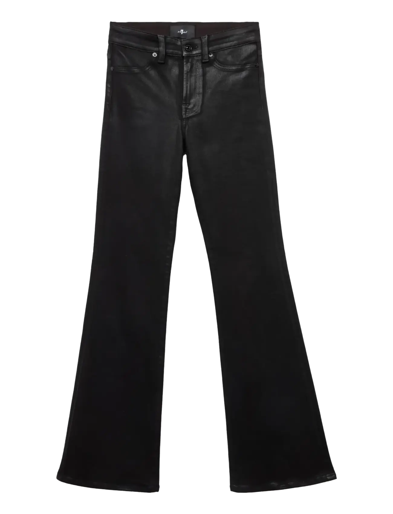 7 For All Mankind - THE LEGGY BOOTCUT Coated Black - coated - 1