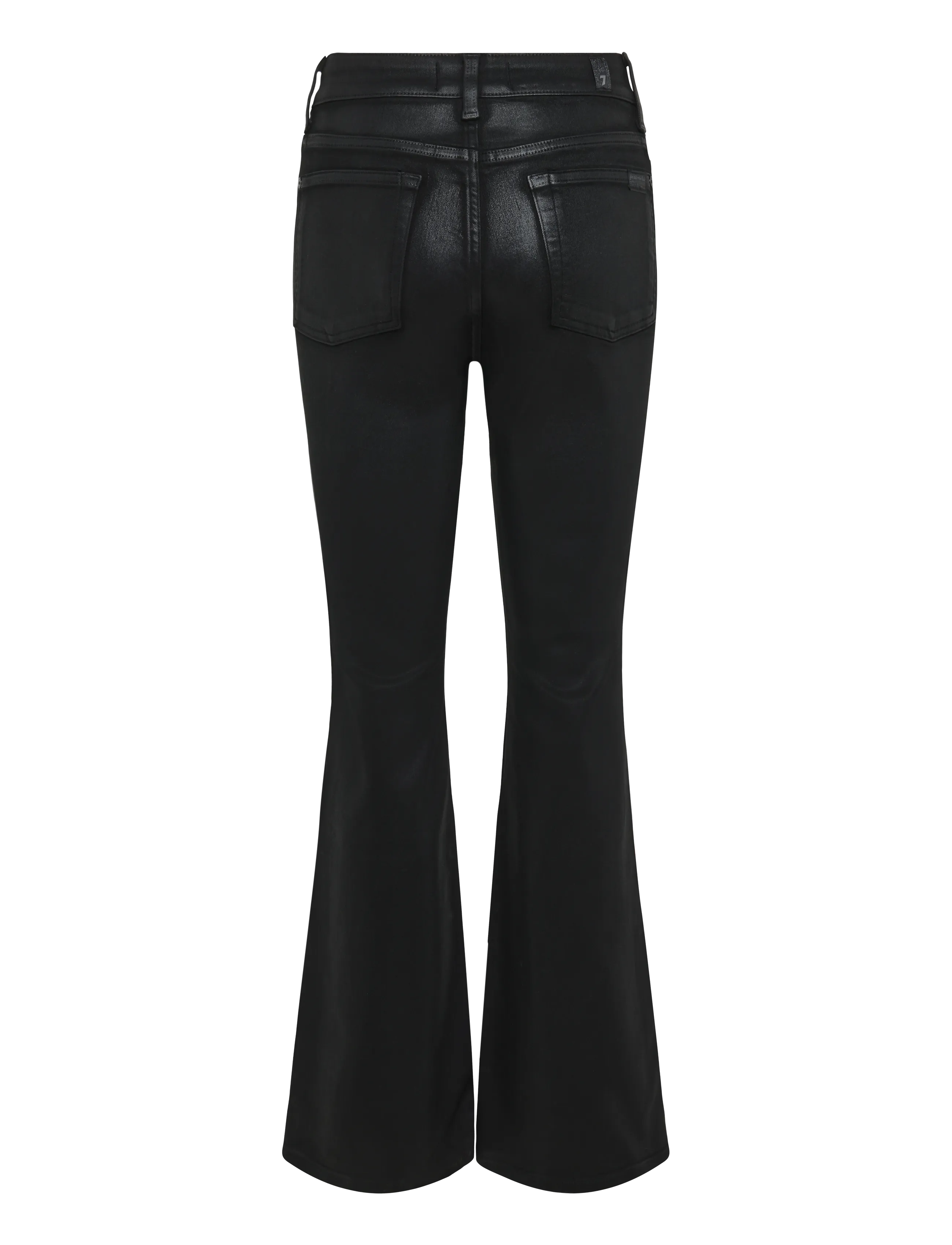 7 For All Mankind - THE LEGGY BOOTCUT Coated Black - bootcut jeans - coated - 2