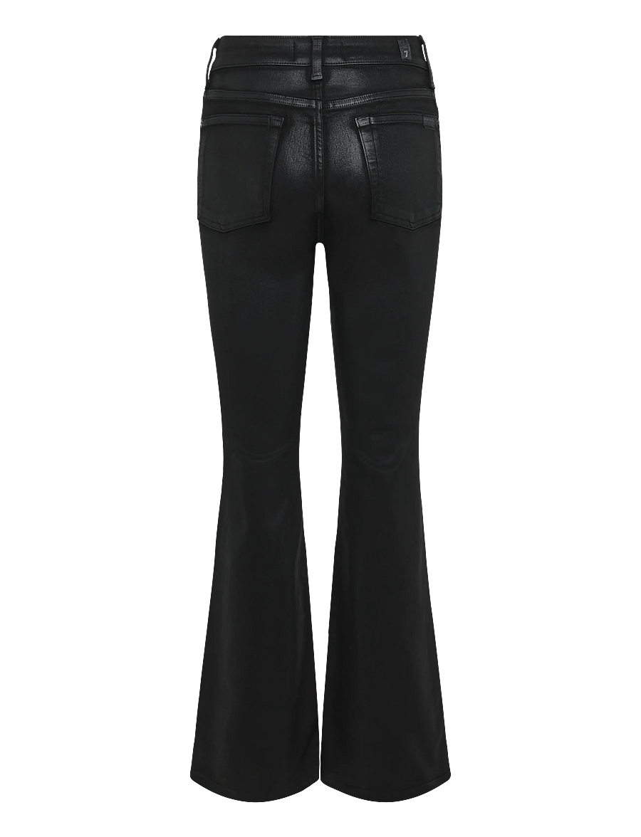 7 For All Mankind - THE LEGGY BOOTCUT Coated Black - bootcut jeans - coated - 2
