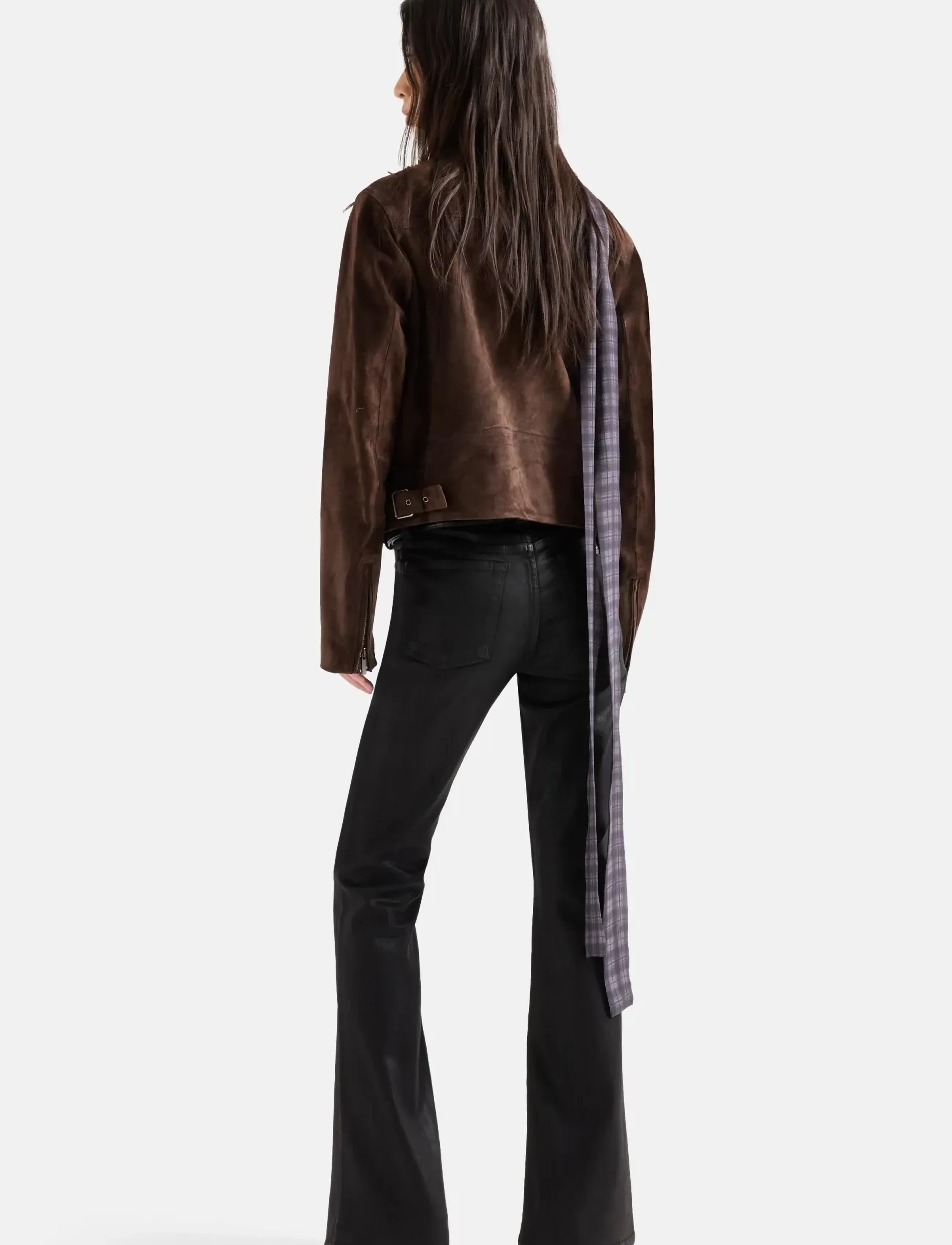 7 For All Mankind - THE LEGGY BOOTCUT Coated Black - coated - 2