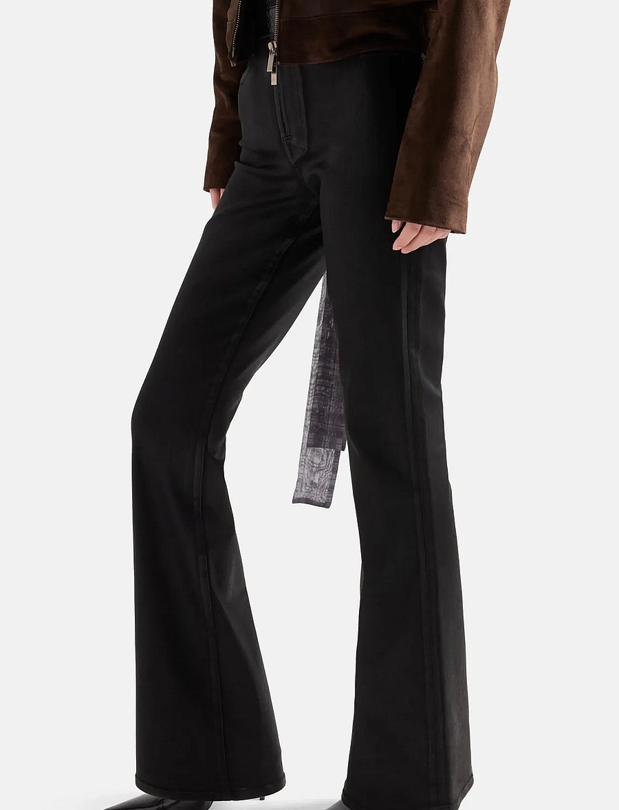 7 For All Mankind - THE LEGGY BOOTCUT Coated Black - bootcut-jeans - coated - 3