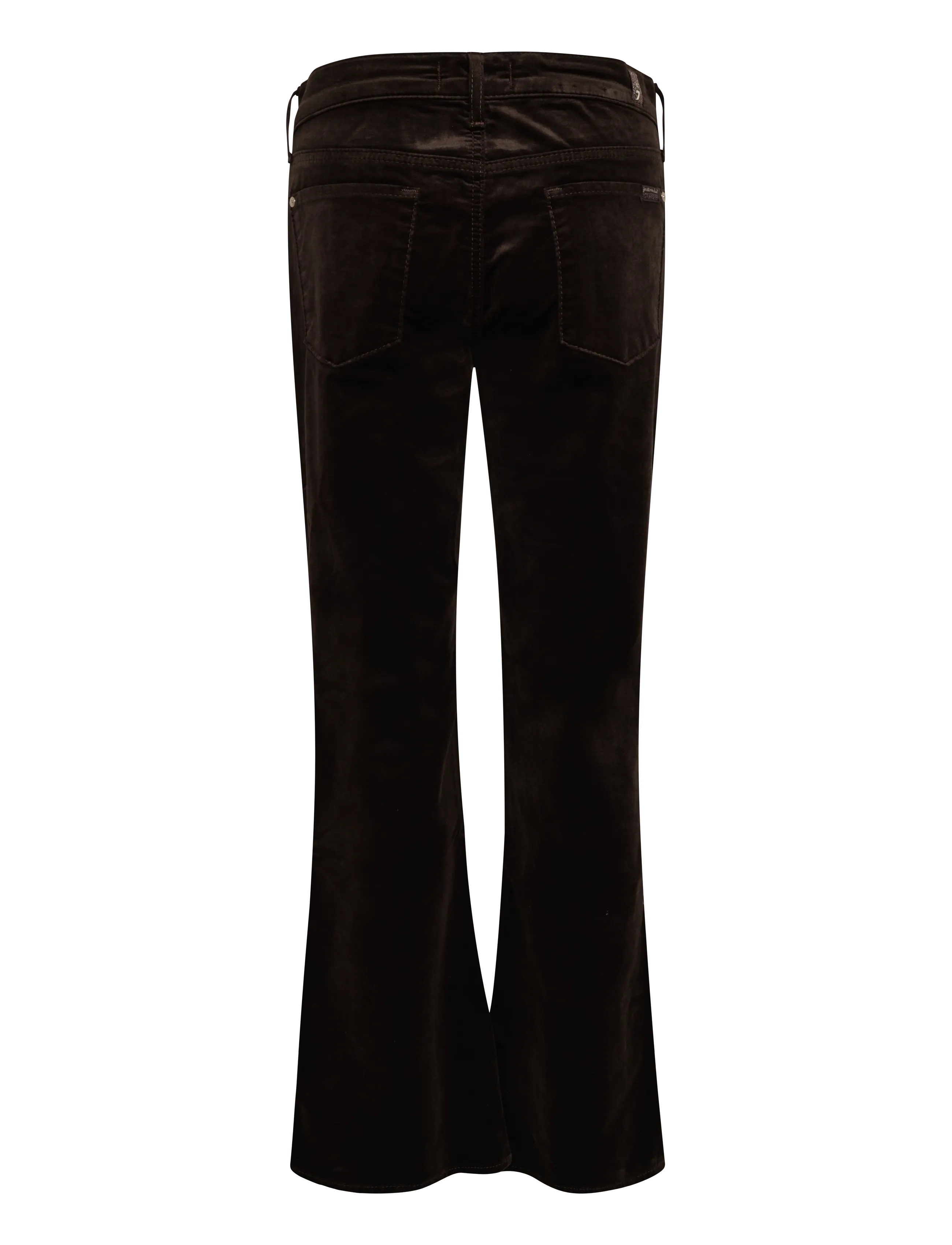 7 For All Mankind - THE LEGGY BOOTCUT Velvet Chocolate - corduroy pants - chocolate - 1