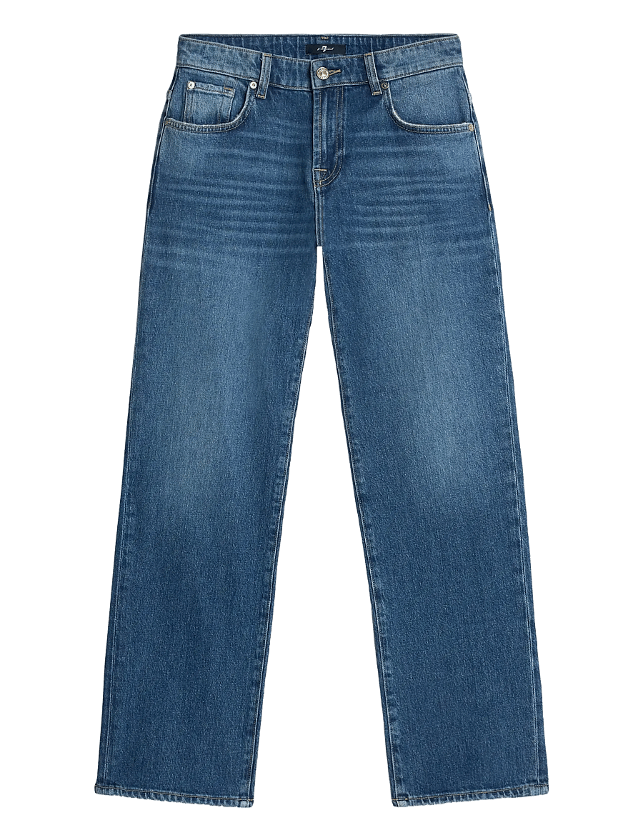 7 For All Mankind - CALIE STRAIGHT Explorer - tiesaus kirpimo džinsai - explorer - 1