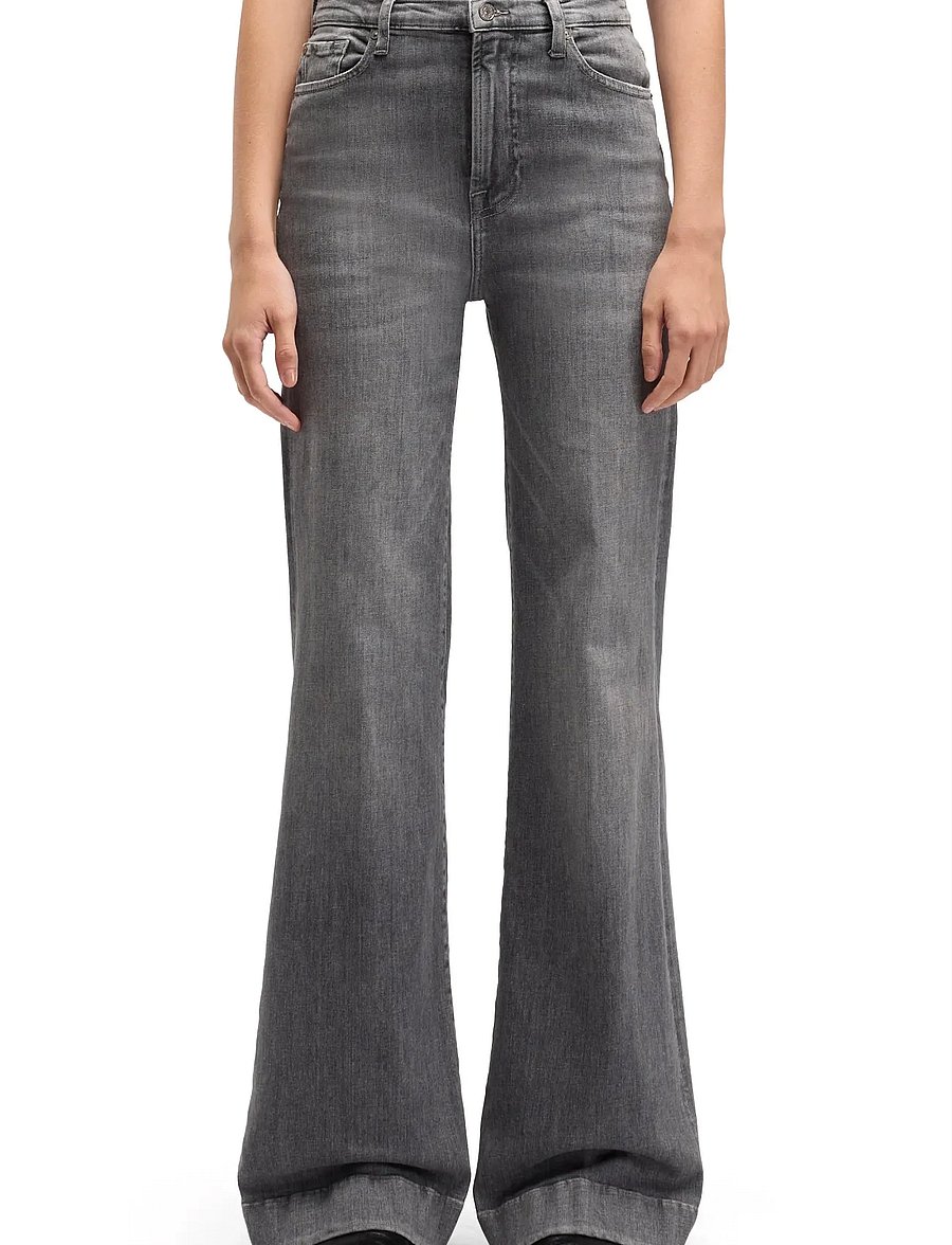 7 For All Mankind - MODERN DOJO Soho Grey - bootcut-jeans - soho grey - 0