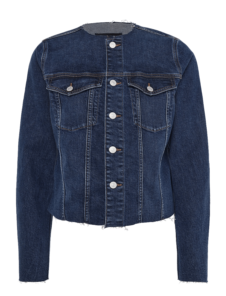 7 For All Mankind - VICKY JACKET Indiglow - jeansjacken - indigl - 0
