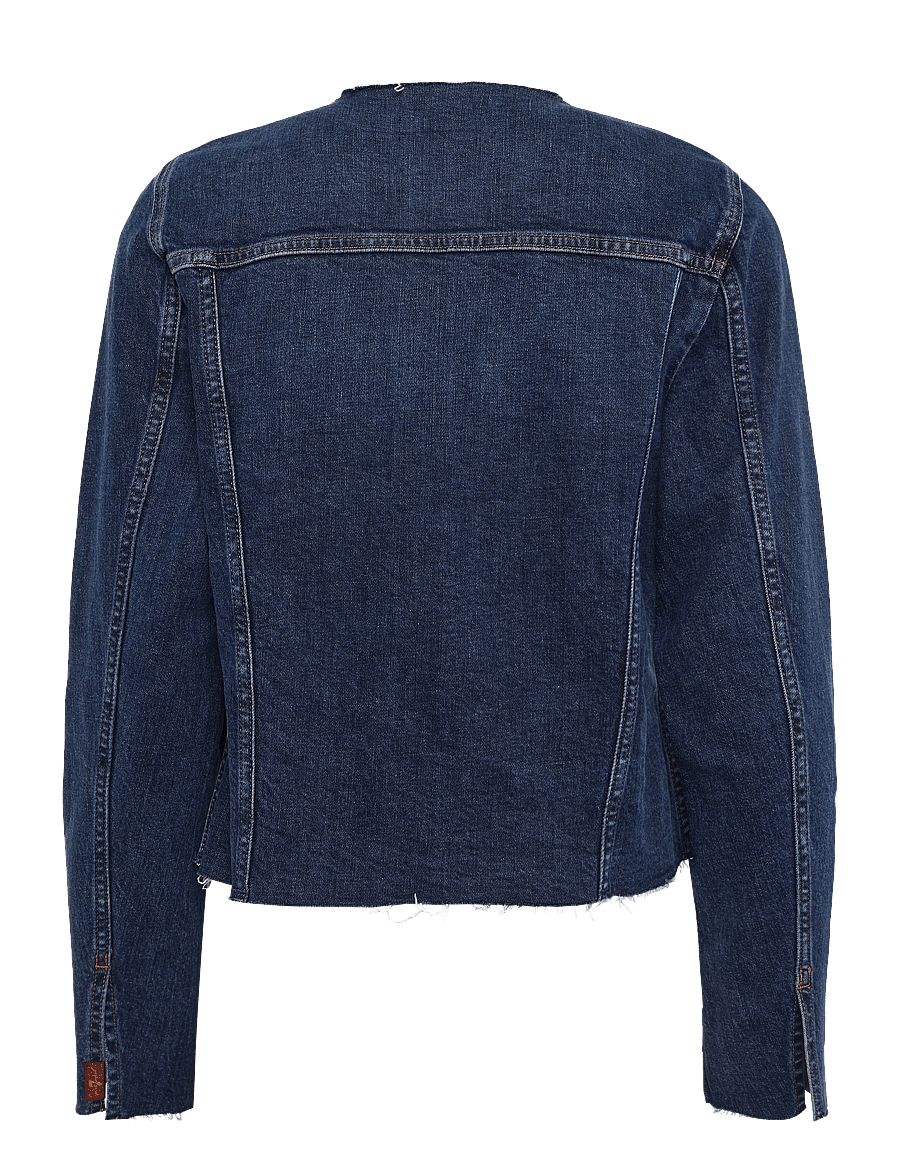 7 For All Mankind - VICKY JACKET Indiglow - jeansjacken - indigl - 1