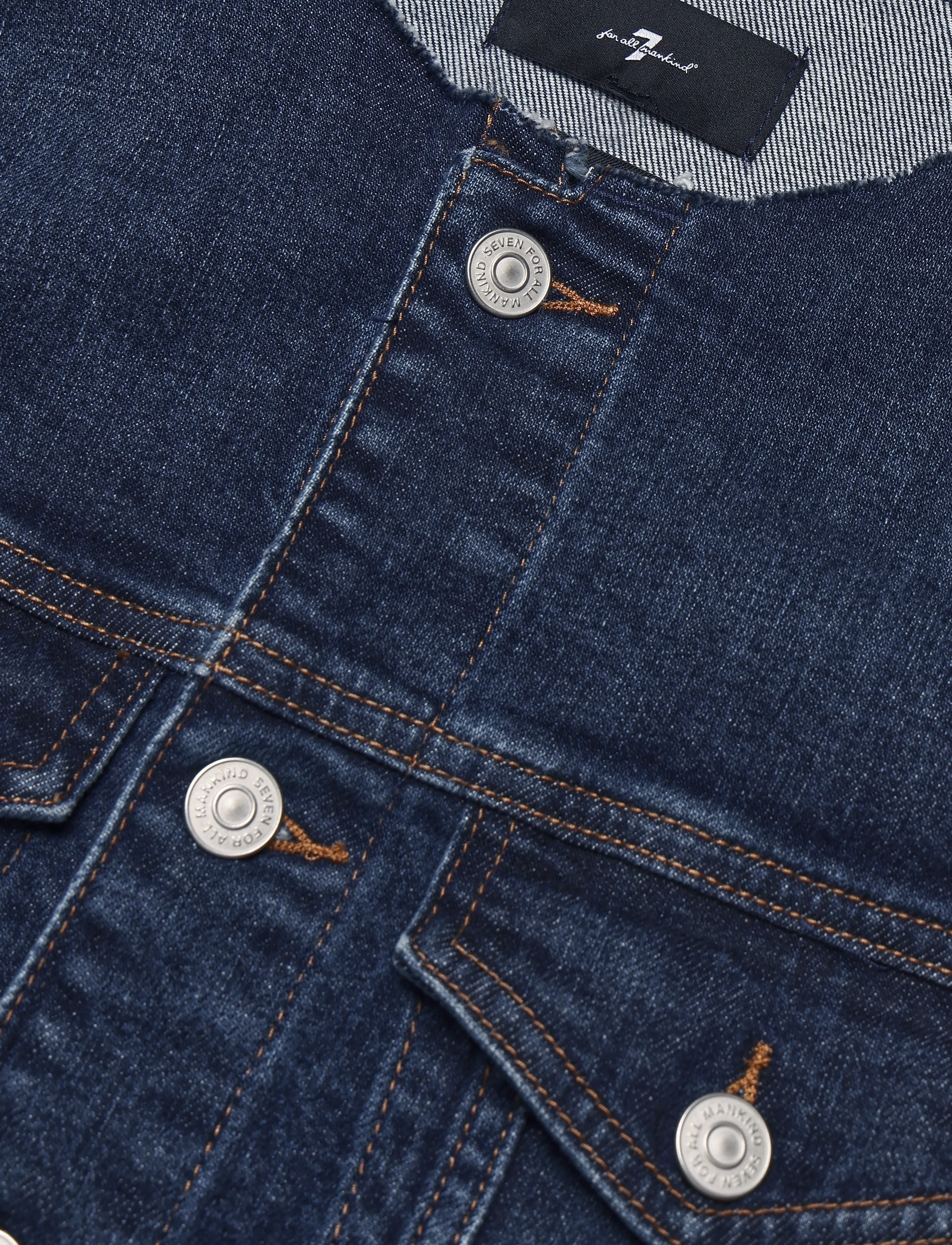 7 For All Mankind - VICKY JACKET Indiglow - jeansjacken - indigl - 2