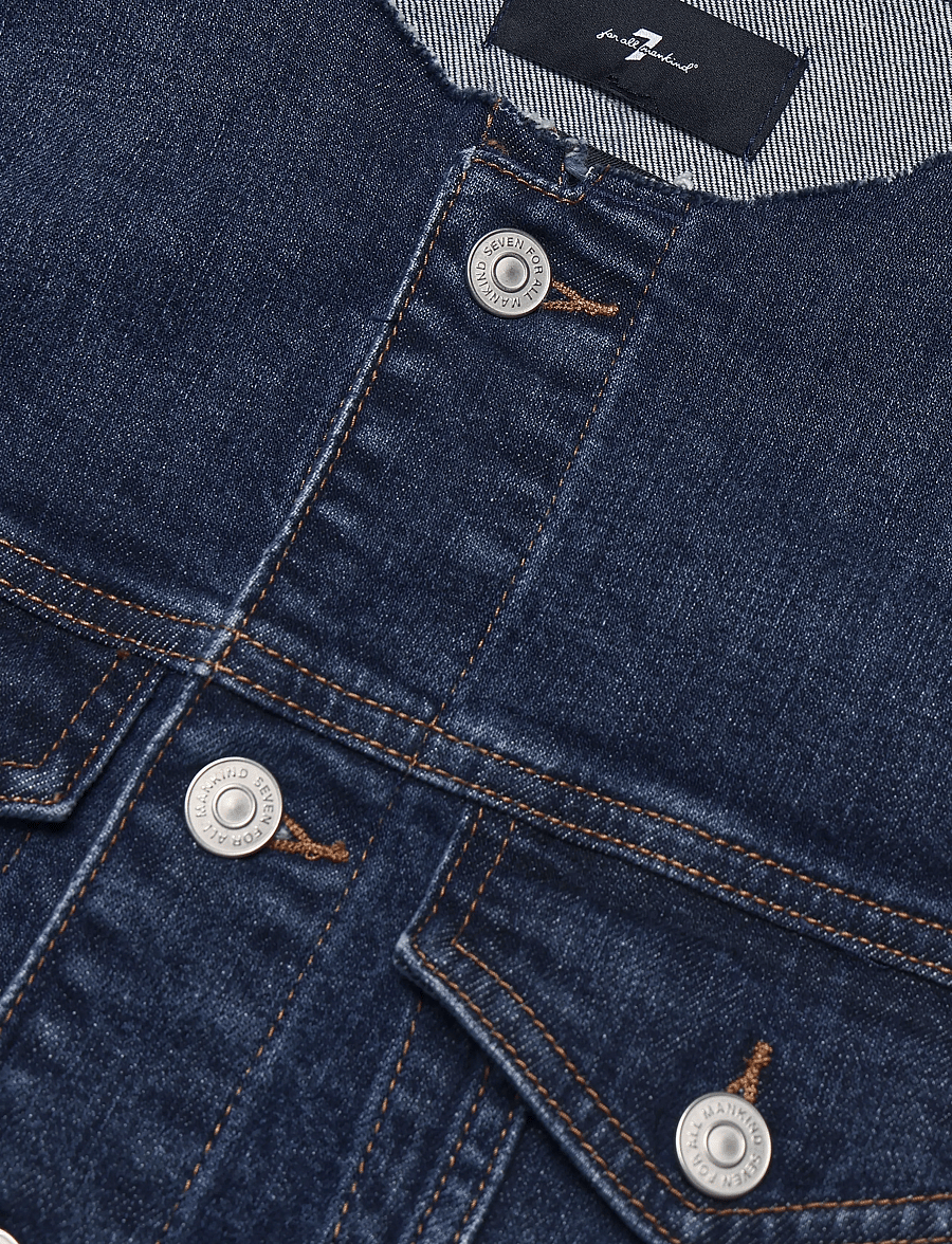 7 For All Mankind - VICKY JACKET Indiglow - jeansjacken - indigl - 2