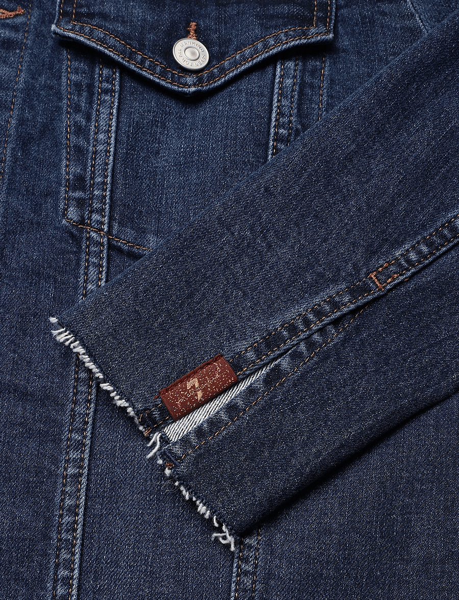 7 For All Mankind - VICKY JACKET Indiglow - jeansjacken - indigl - 3