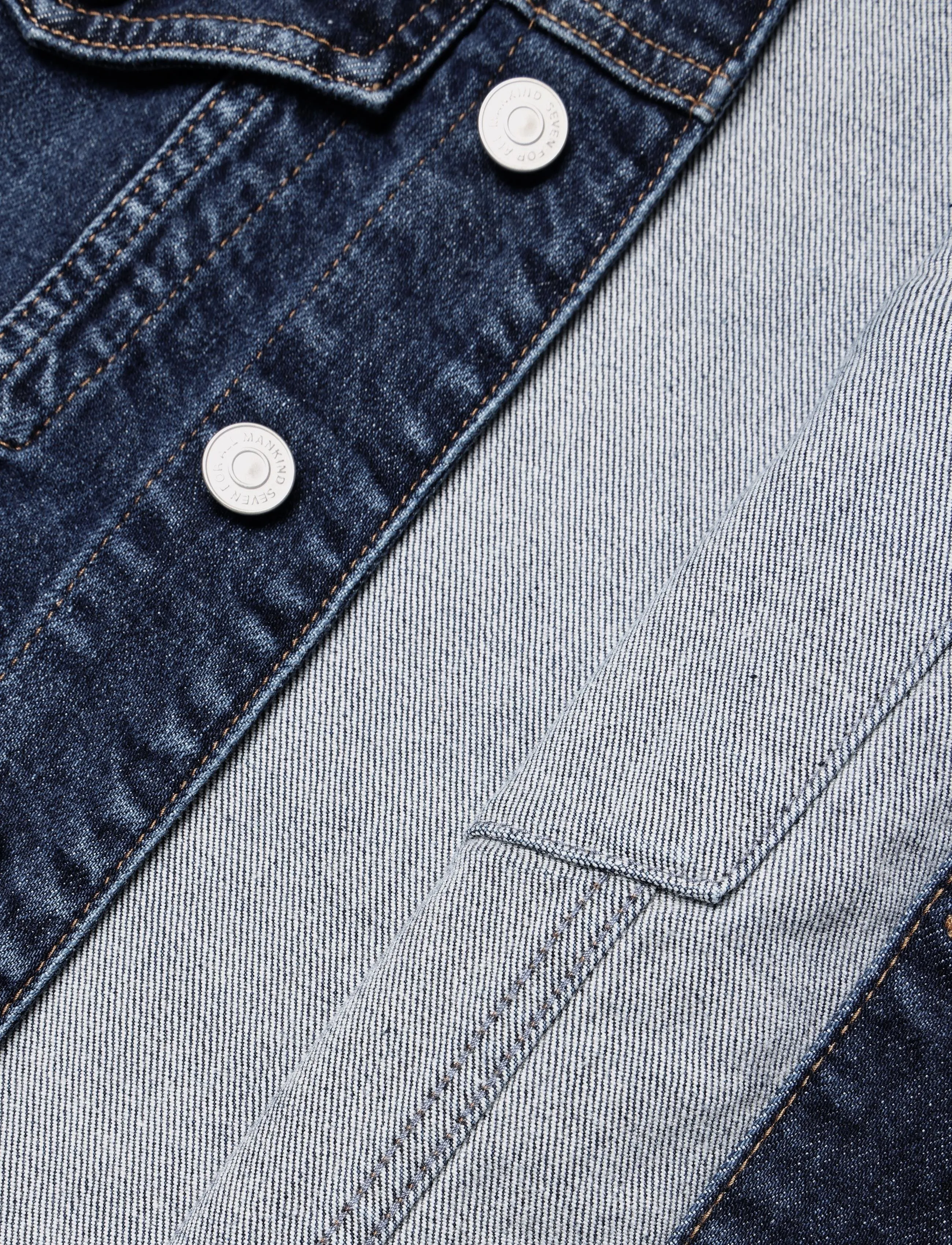7 For All Mankind - VICKY JACKET Indiglow - jeansjacken - indigl - 4