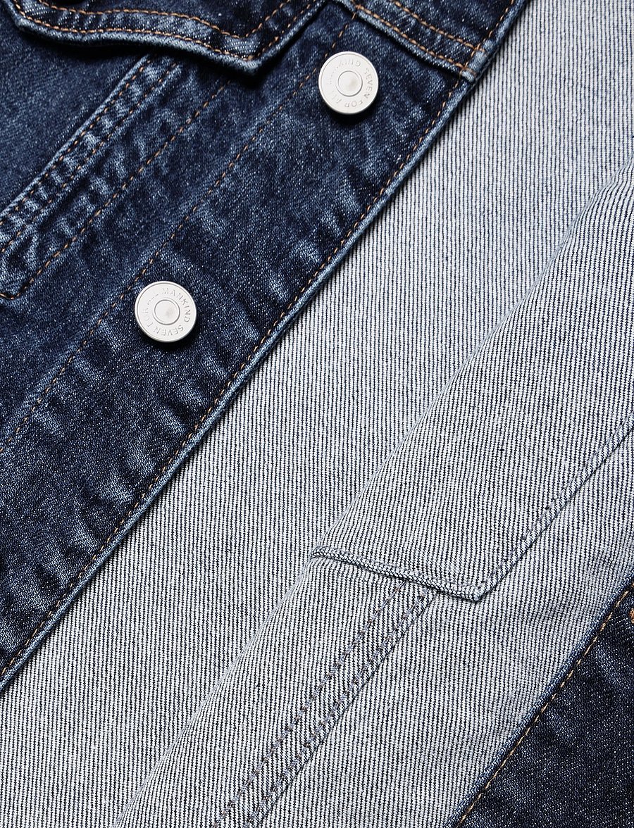 7 For All Mankind - VICKY JACKET Indiglow - jeansjacken - indigl - 4