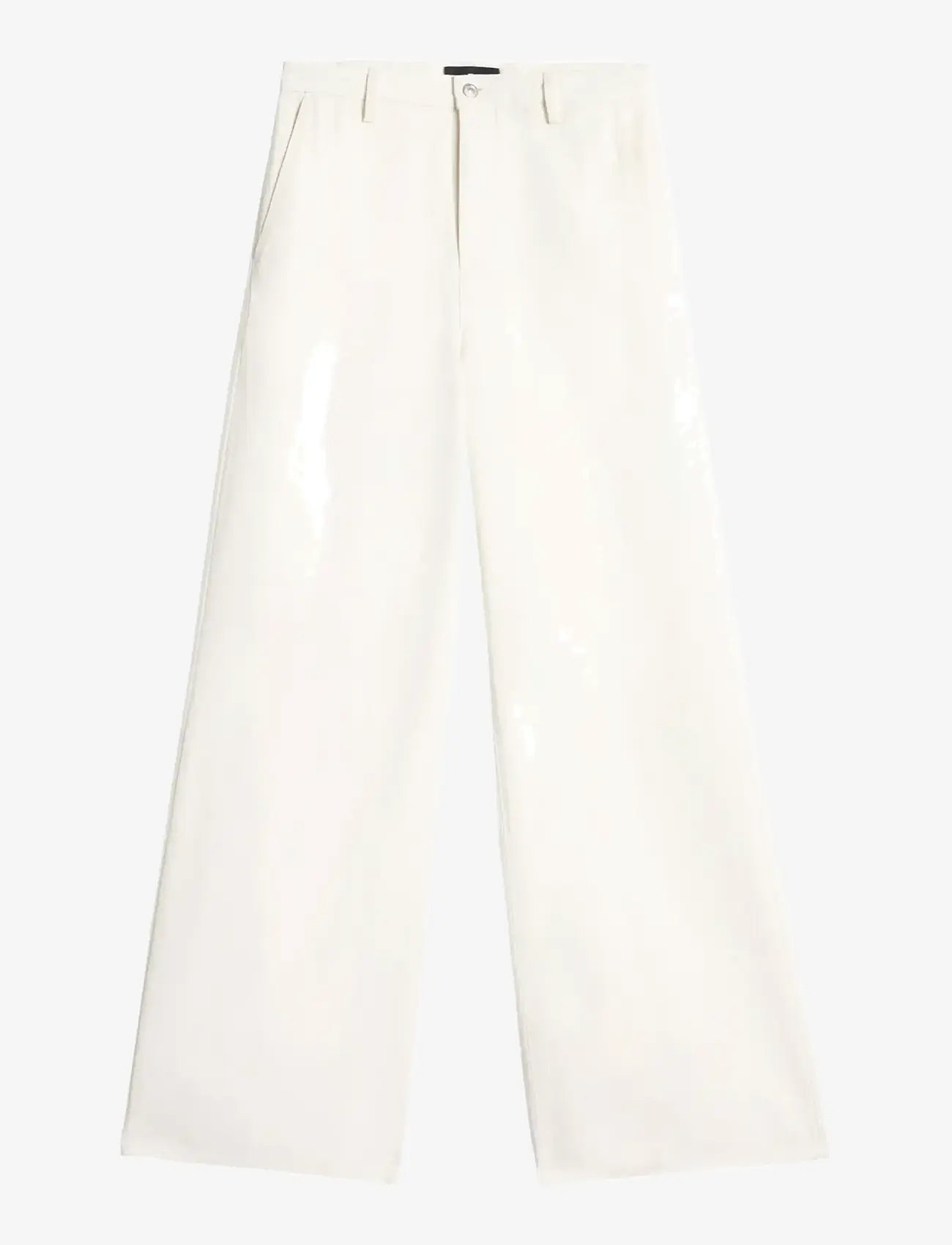 7 For All Mankind - WIDE TROUSER Linen Ostuni - bukser med brede ben - ostuni - 1