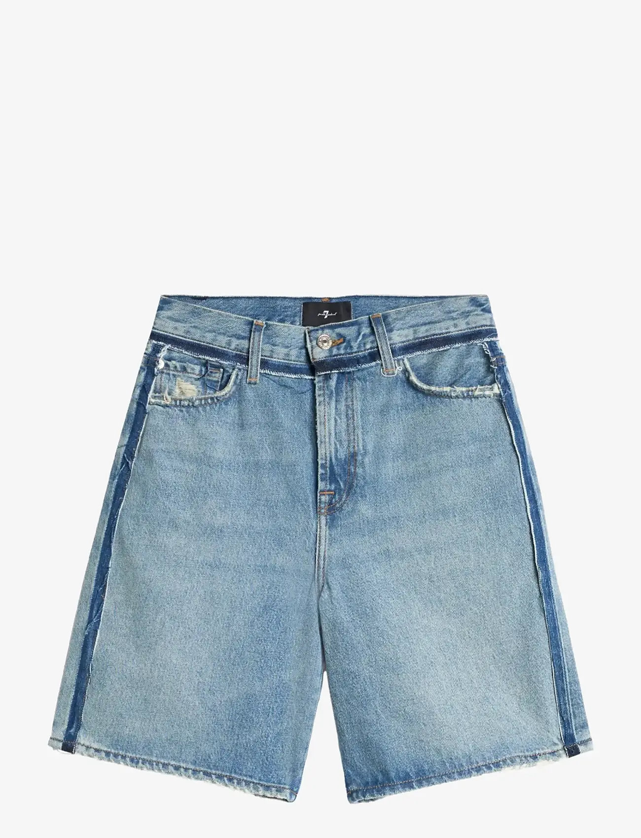 7 For All Mankind - LOLA SHORTS Sapphire Dust - jeansshorts - dust - 1