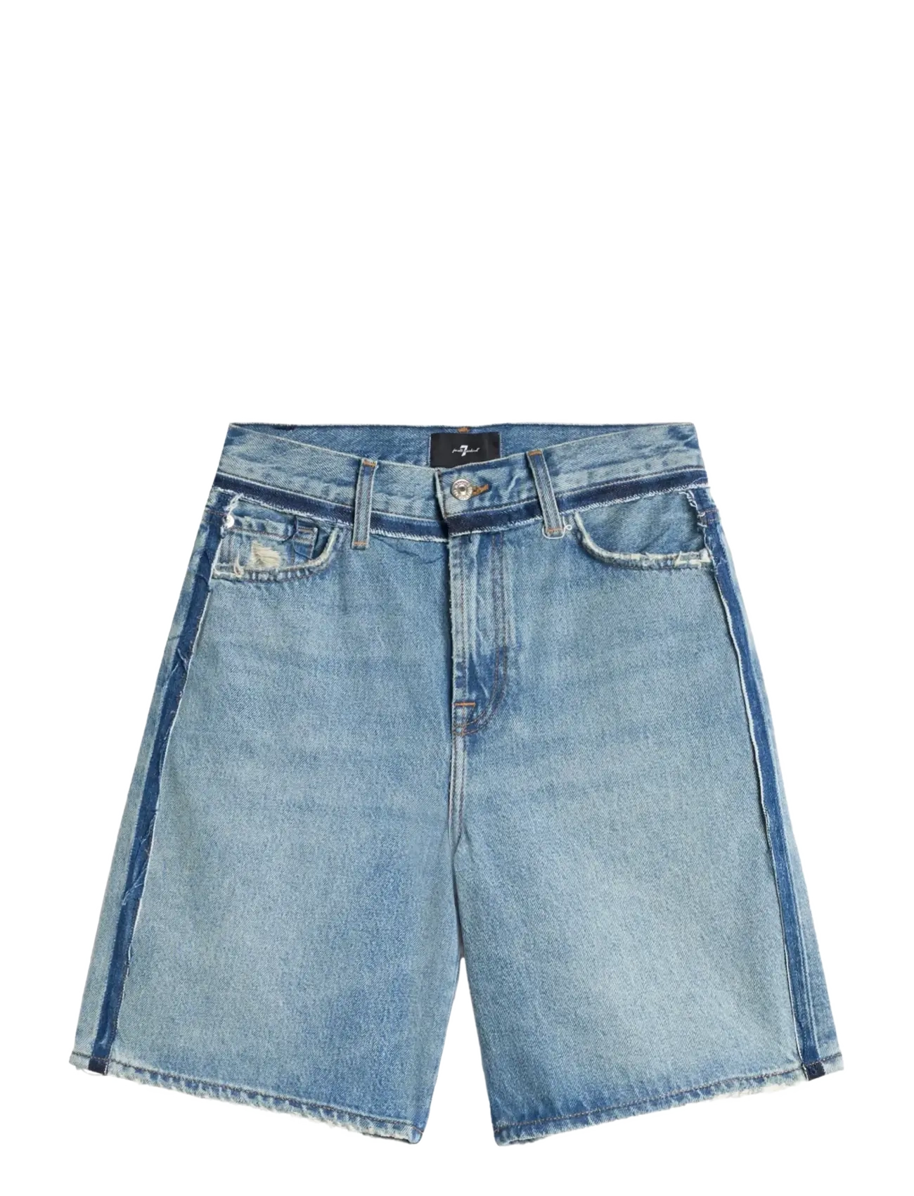 7 For All Mankind LOLA SHORTS Sapphire Dust - Shorts - DUST / blue