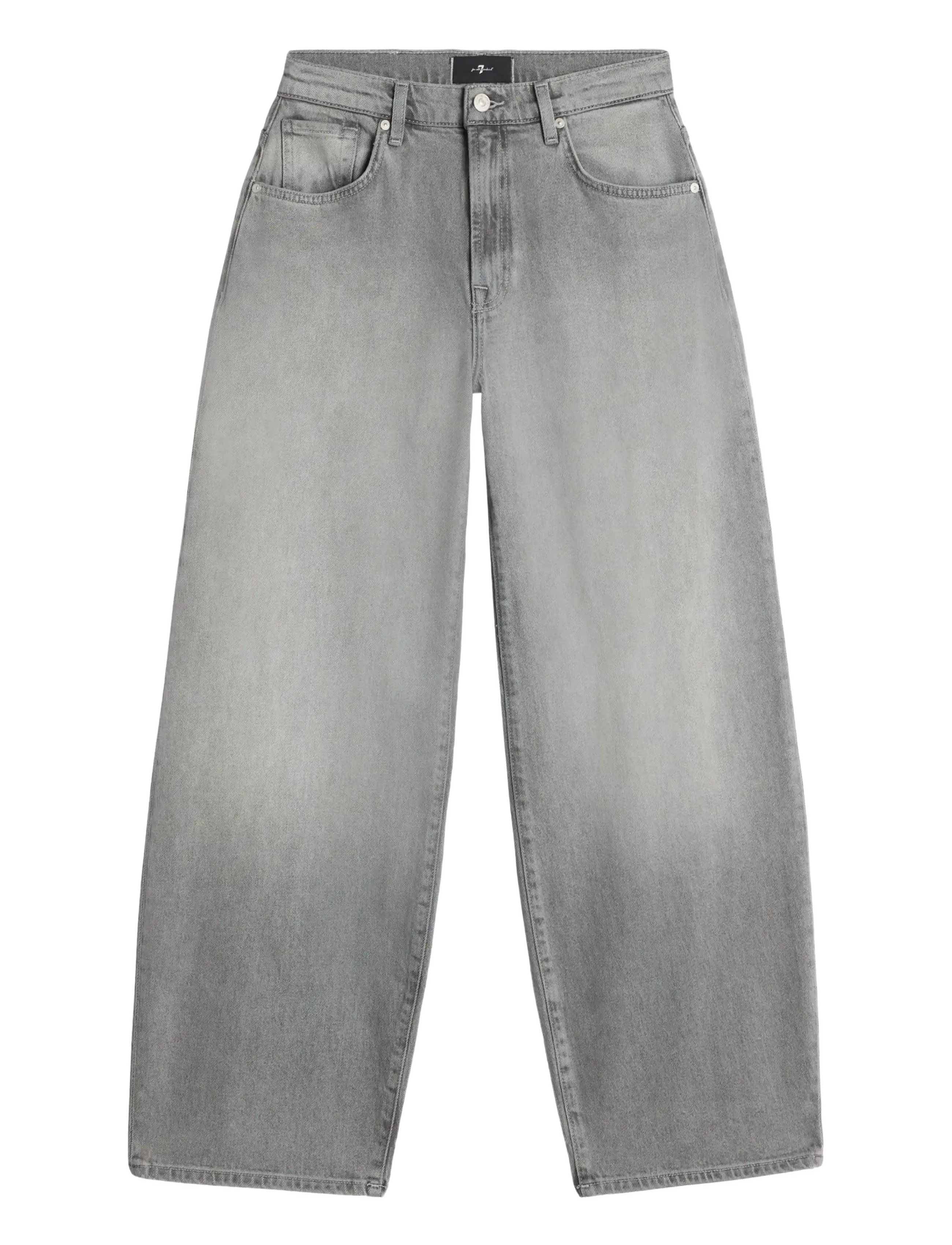 7 For All Mankind - BONNIE CURVILINEAR Steel - barrel jeans - steel - 1