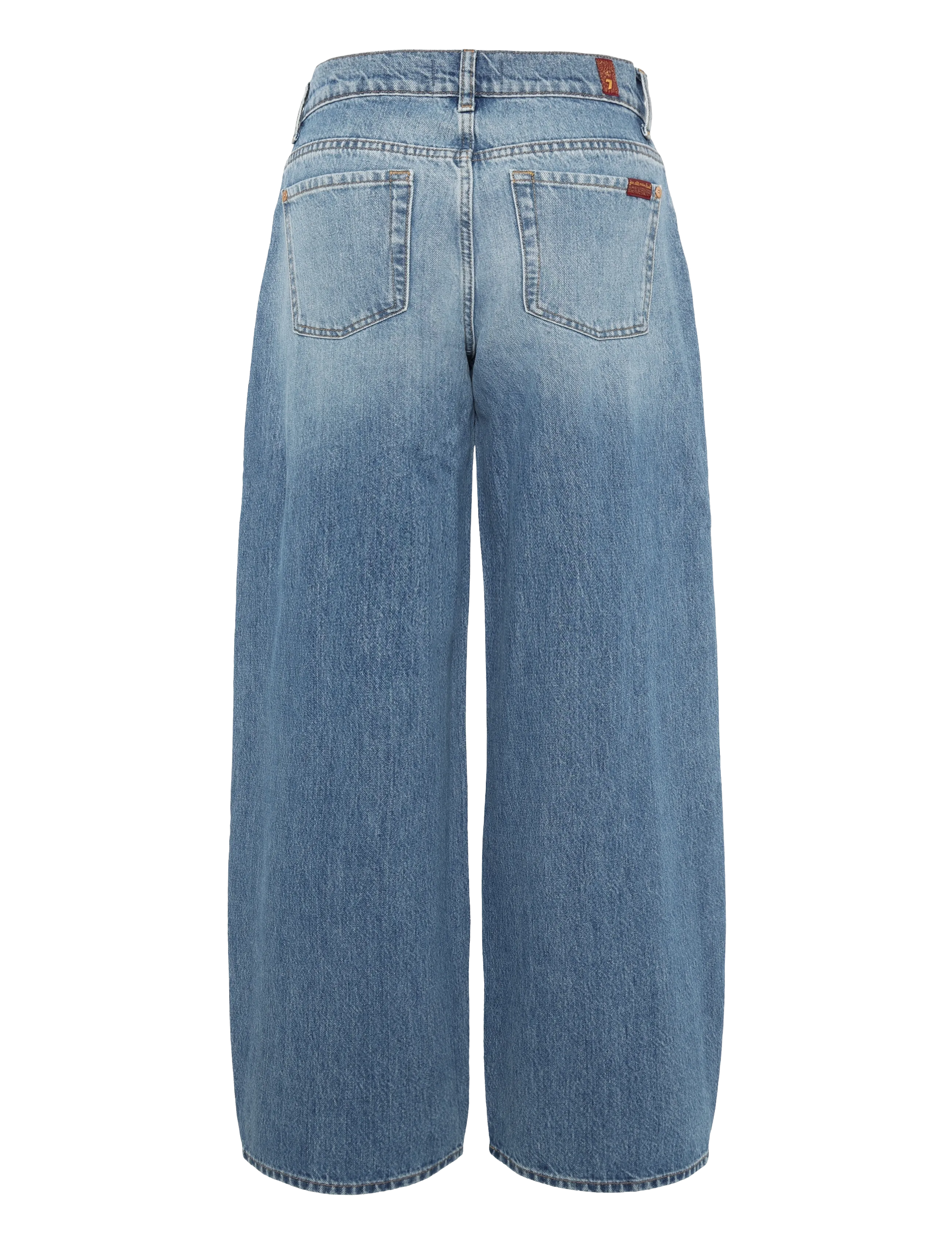 7 For All Mankind - BONNIE CURVILINEAR Skyfrost - laia säärega teksad - skyfrost - 2