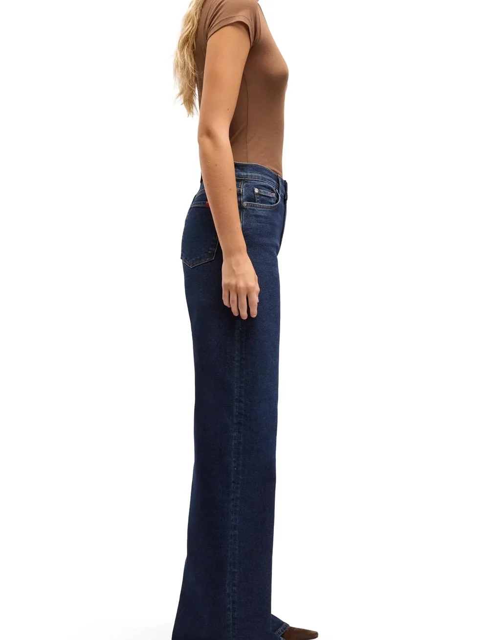 7 For All Mankind - LOTTA Bluecrest - hosen mit weitem bein - bluecrest - 3