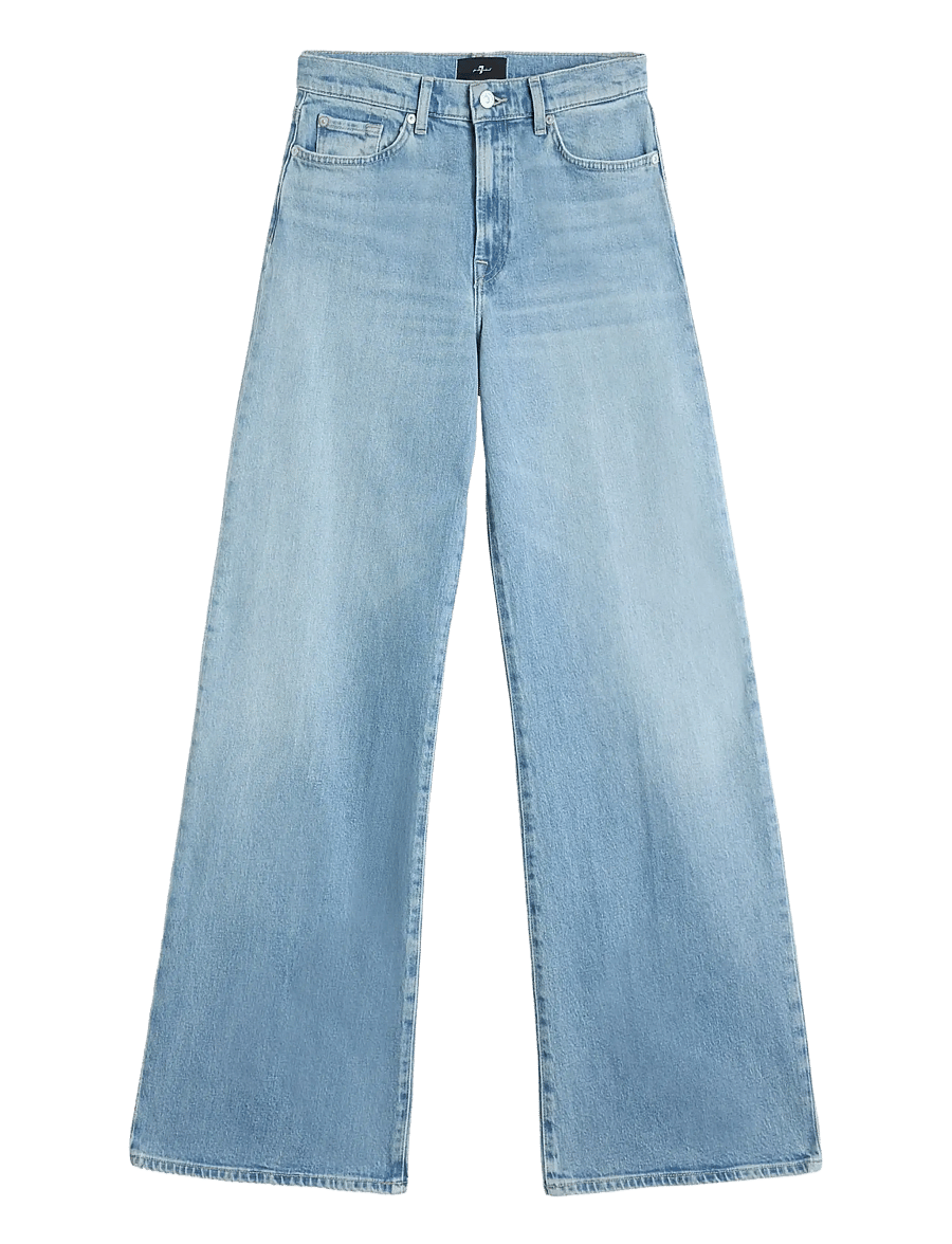 7 For All Mankind - LOTTA Seabreeze - brede jeans - seabreeze - 1