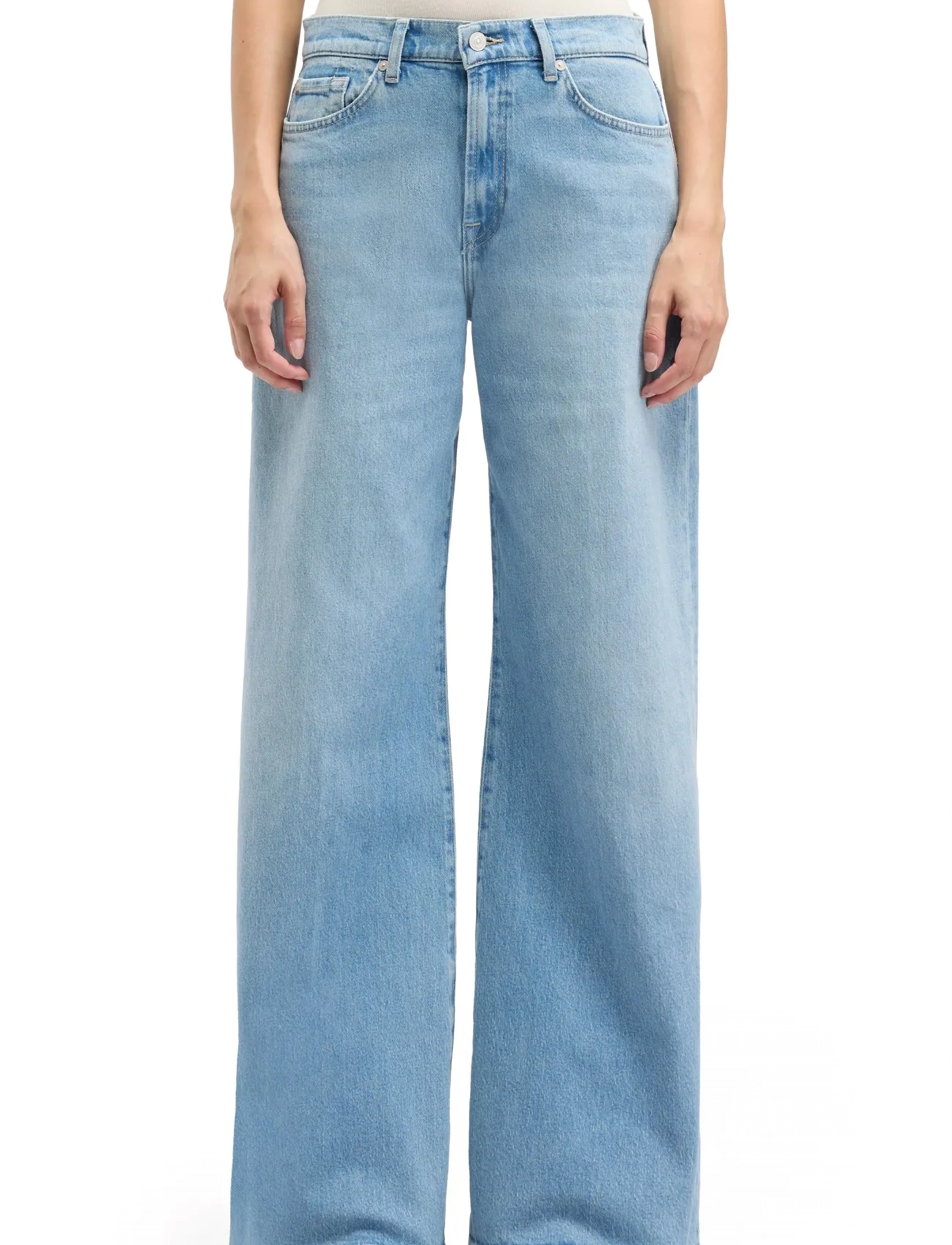7 For All Mankind LOTTA Seabreeze - Transitional Layering - SEABREEZE / blue