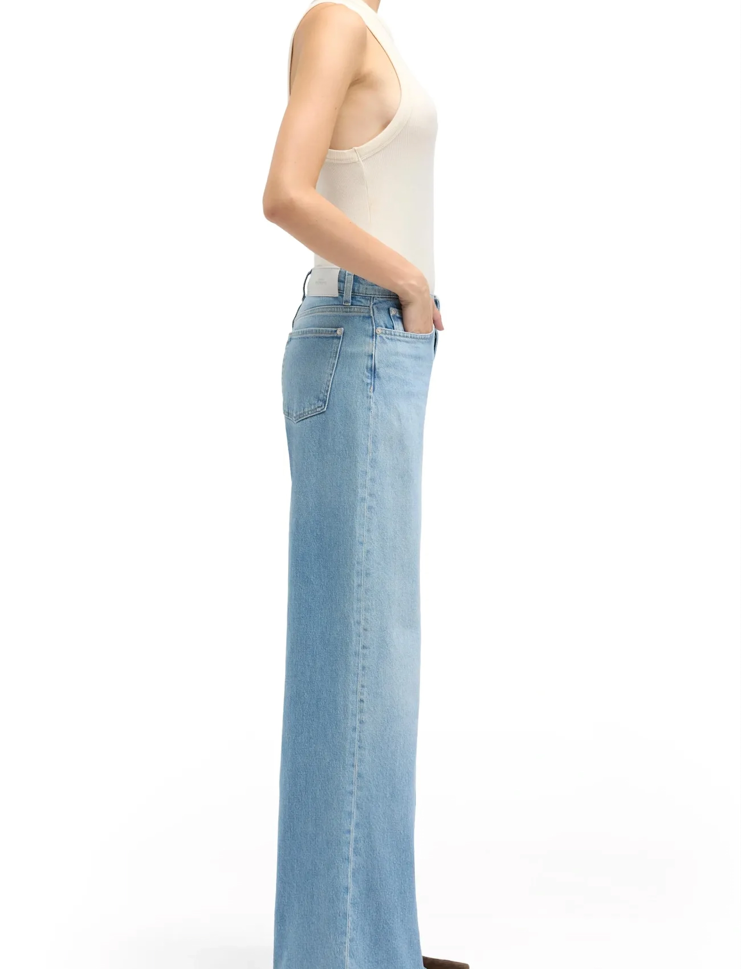 7 For All Mankind - LOTTA Seabreeze - brede jeans - seabreeze - 3