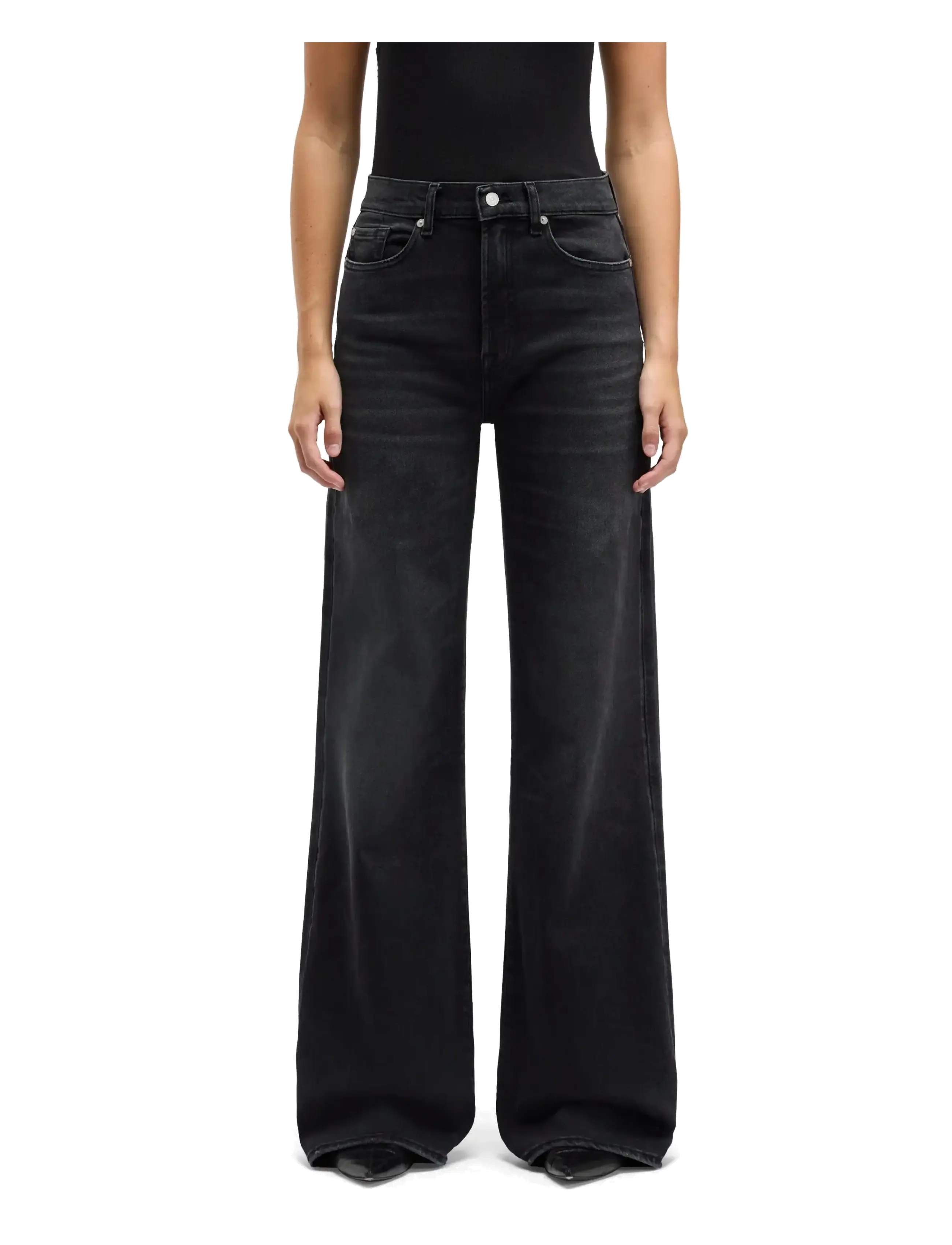 7 For All Mankind - LOTTA Bottomline - džinsi ar platām starām - bottomline - 2
