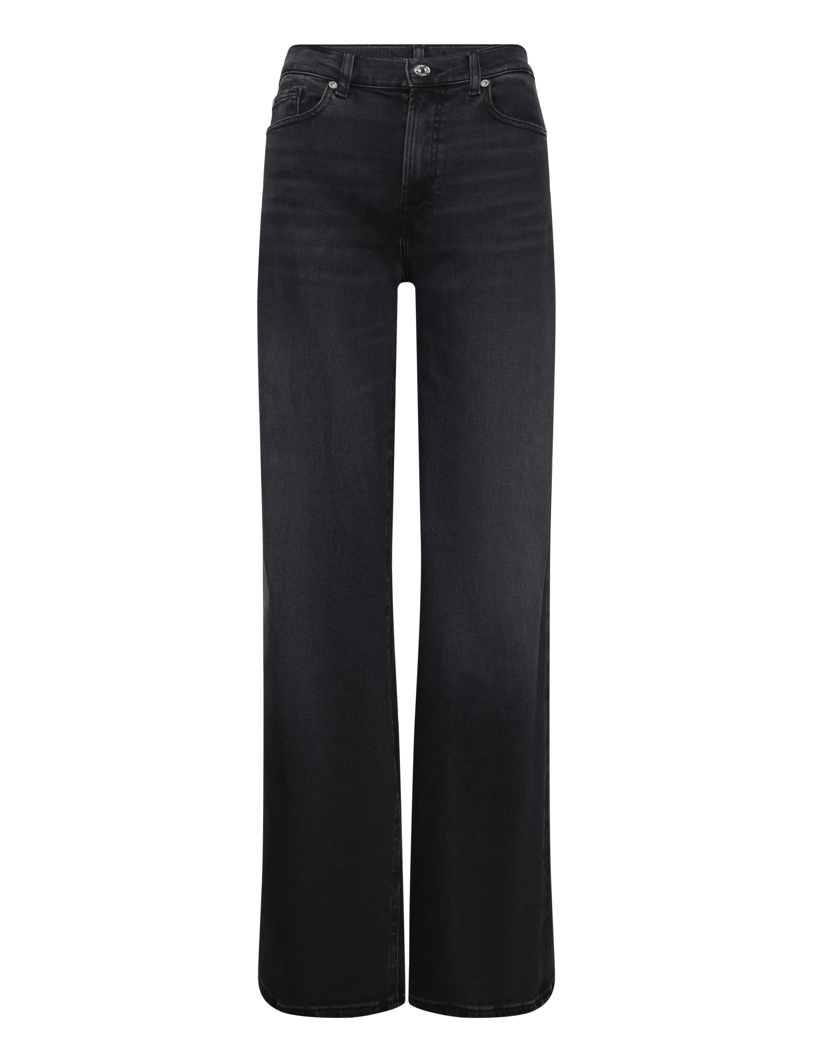 7 For All Mankind LOTTA Inkstorm - Laia säärega teksad - INK / black