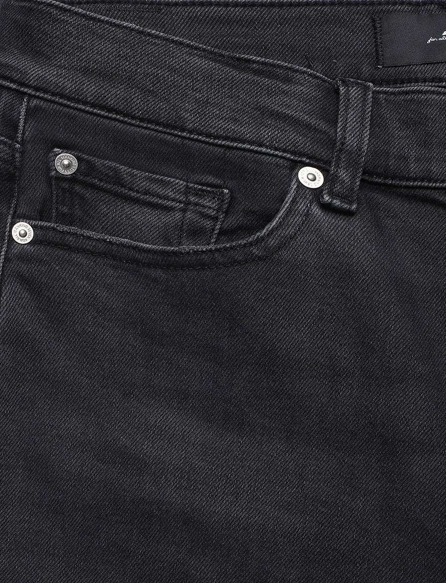 7 For All Mankind - LOTTA Inkstorm - laia säärega teksad - ink - 2