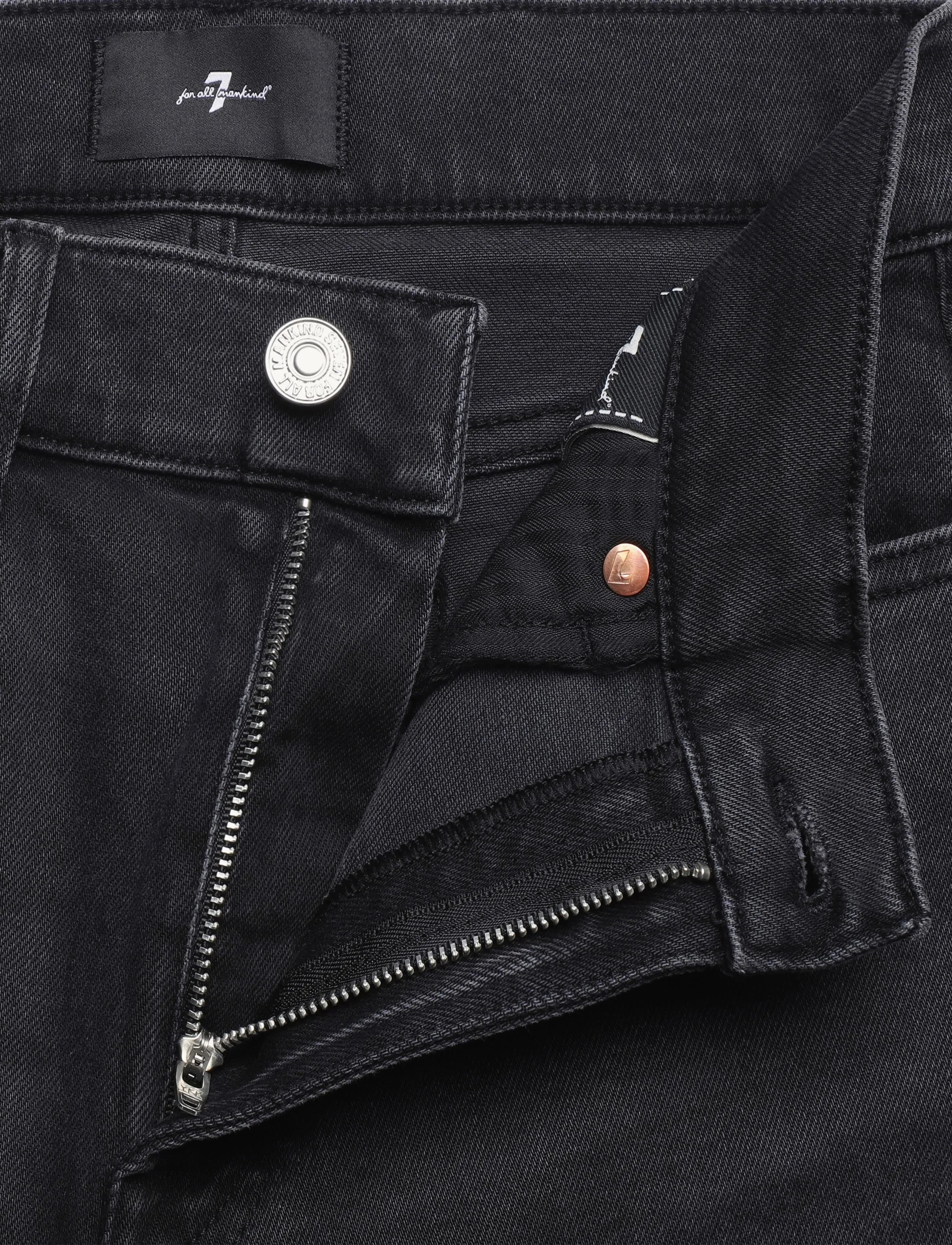 7 For All Mankind - LOTTA Inkstorm - laia säärega teksad - ink - 3