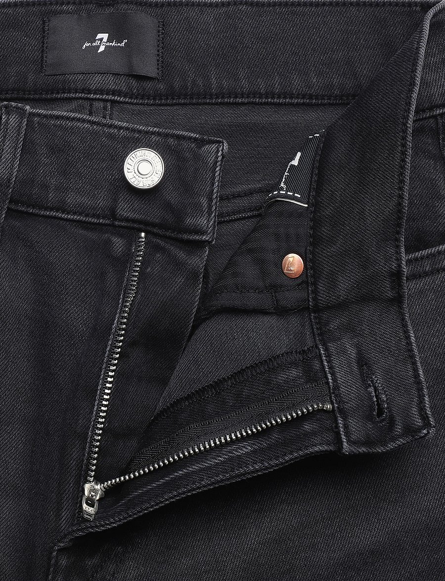 7 For All Mankind - LOTTA Inkstorm - laia säärega teksad - ink - 3