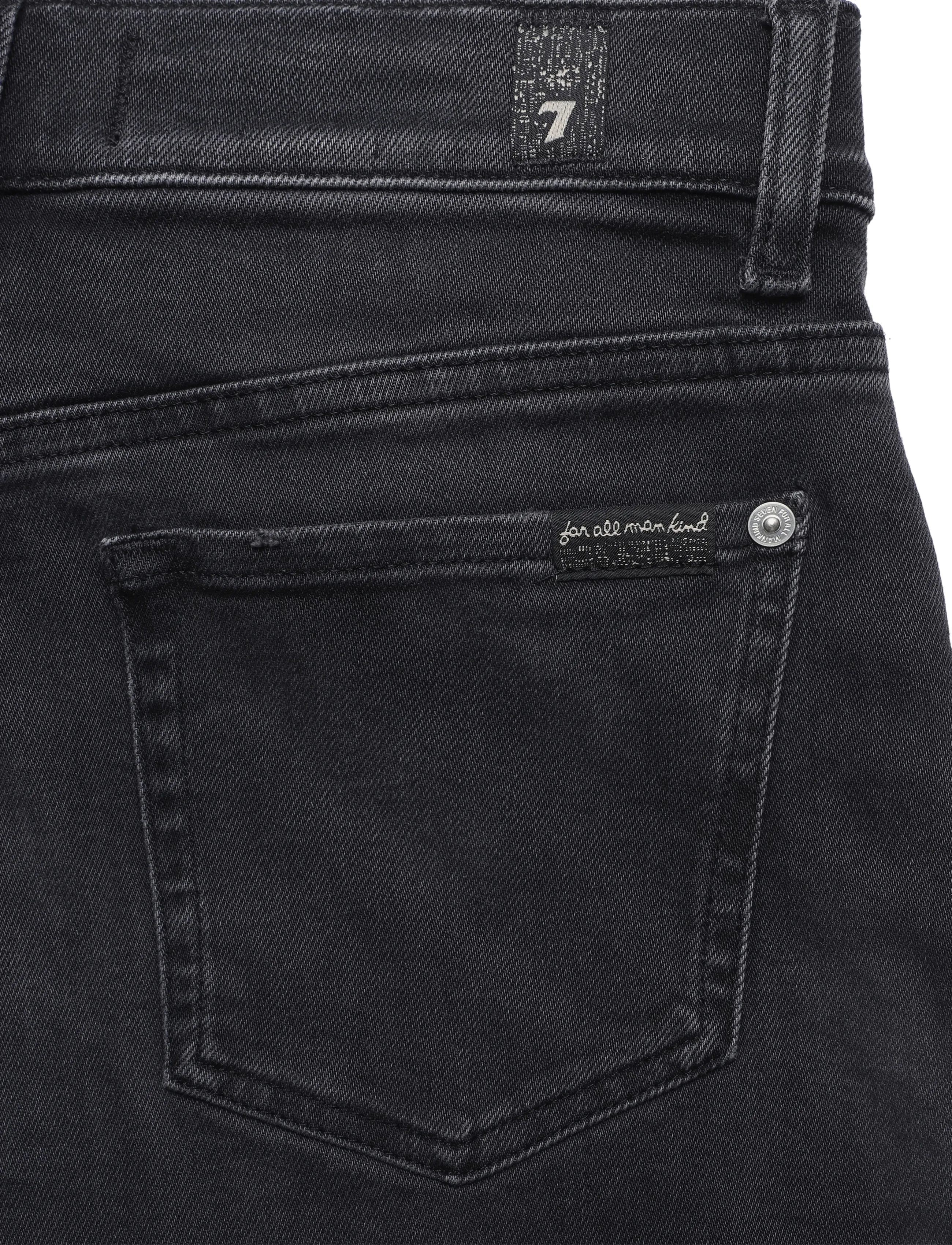 7 For All Mankind - LOTTA Inkstorm - laia säärega teksad - ink - 4