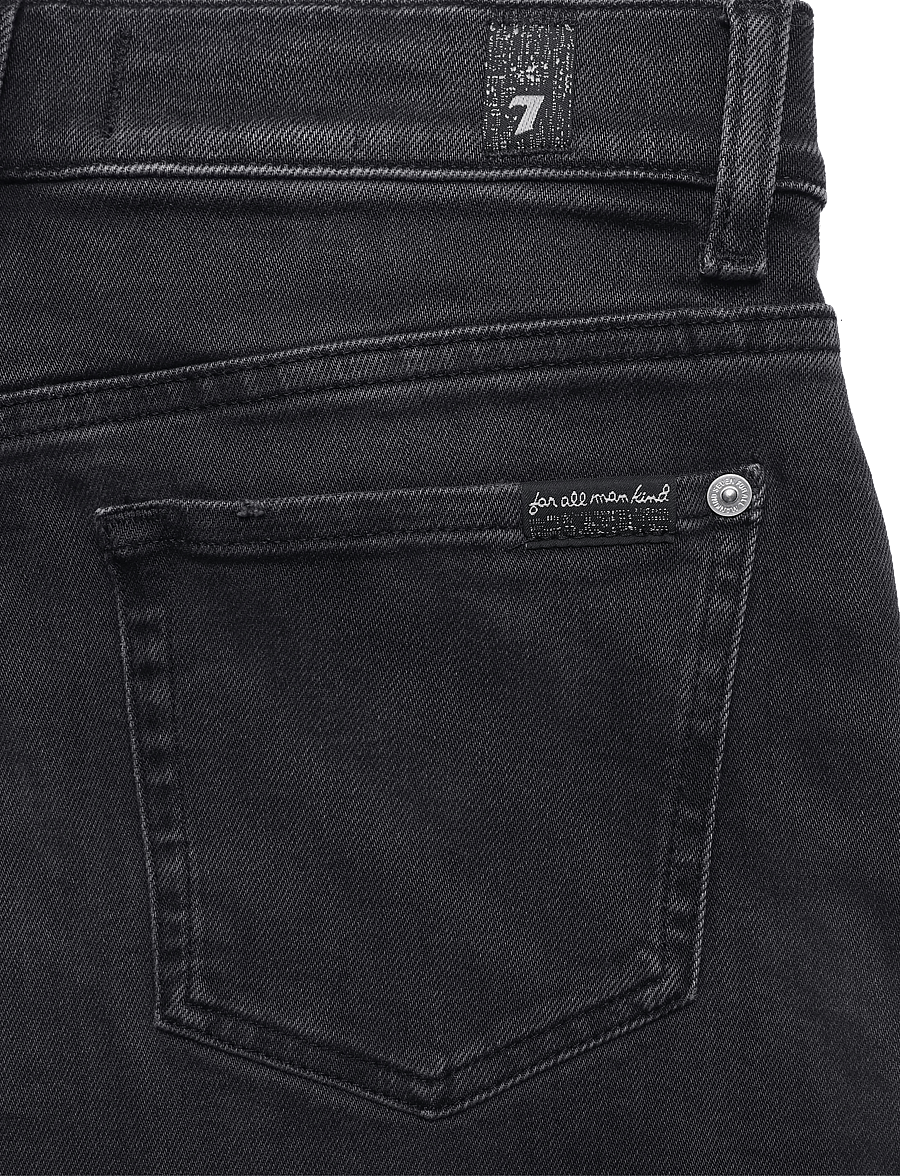 7 For All Mankind - LOTTA Inkstorm - laia säärega teksad - ink - 4