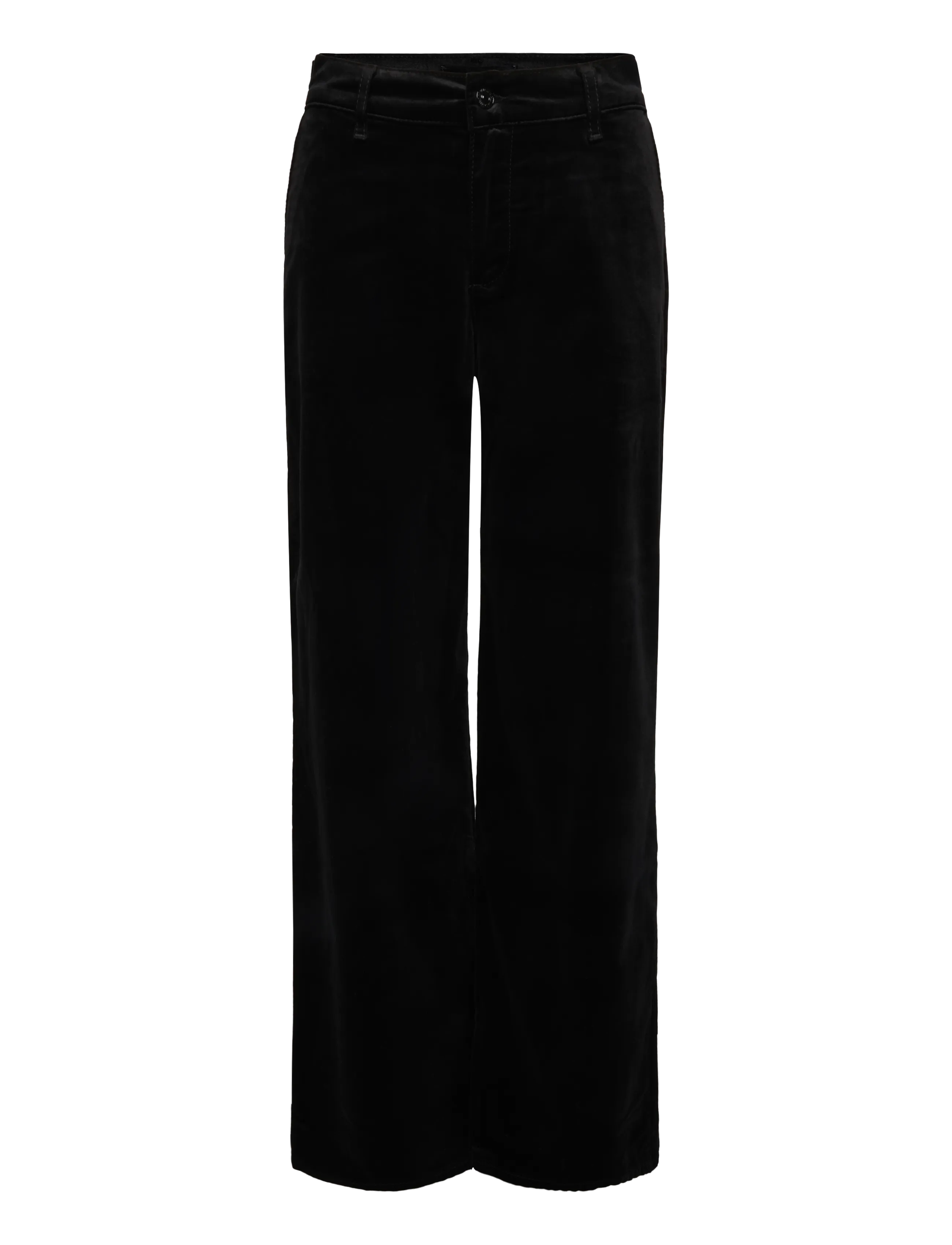 7 For All Mankind LOTTA Velvet Black With Chino Pocket - Trousers - VELVET / black