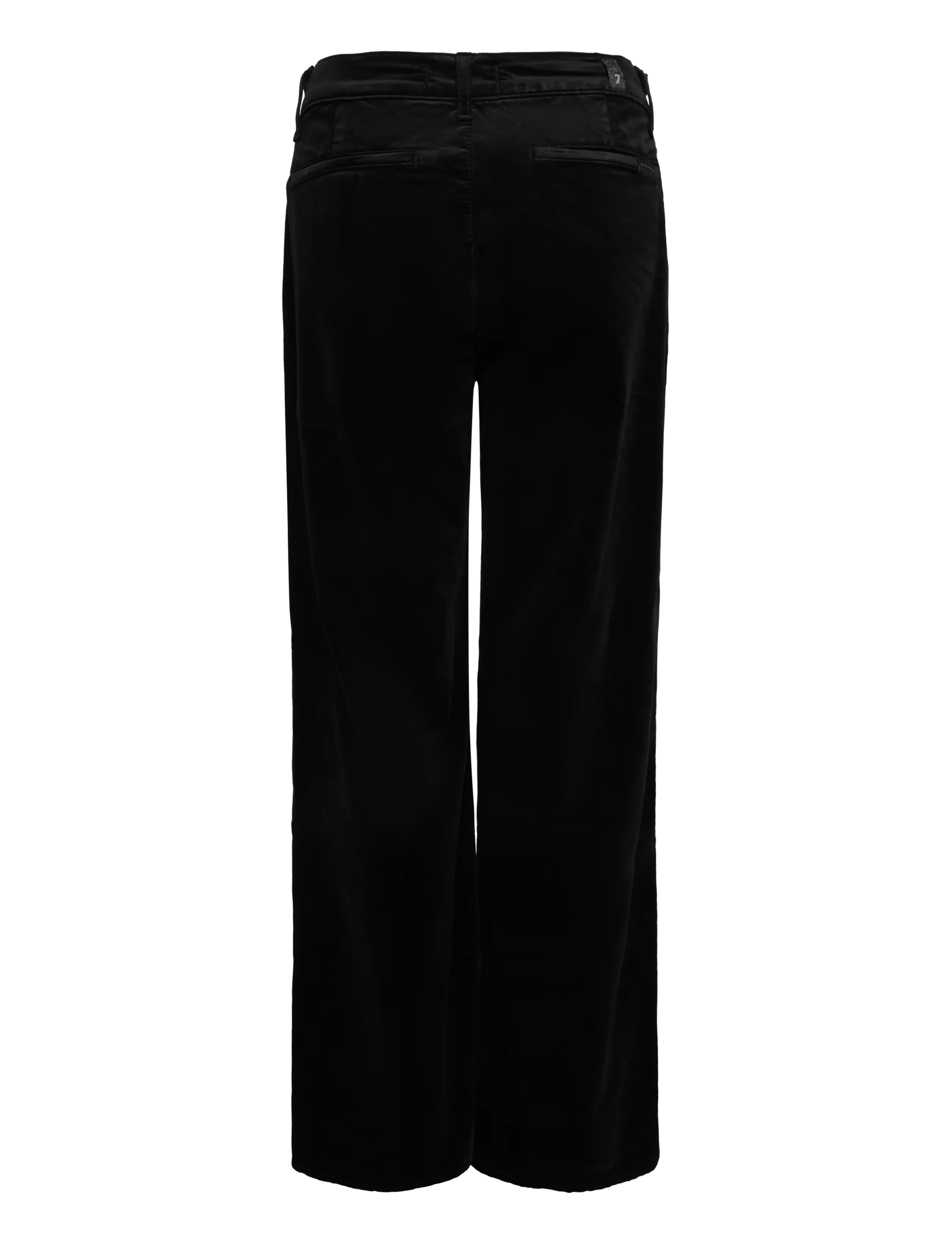 7 For All Mankind - LOTTA Velvet Black With Chino Pocket - chinos - velvet - 1