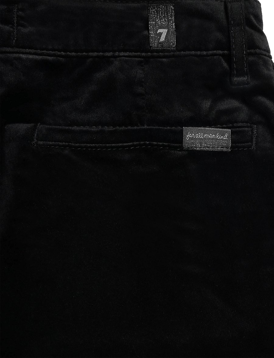 7 For All Mankind - LOTTA Velvet Black With Chino Pocket - chinos - velvet - 2
