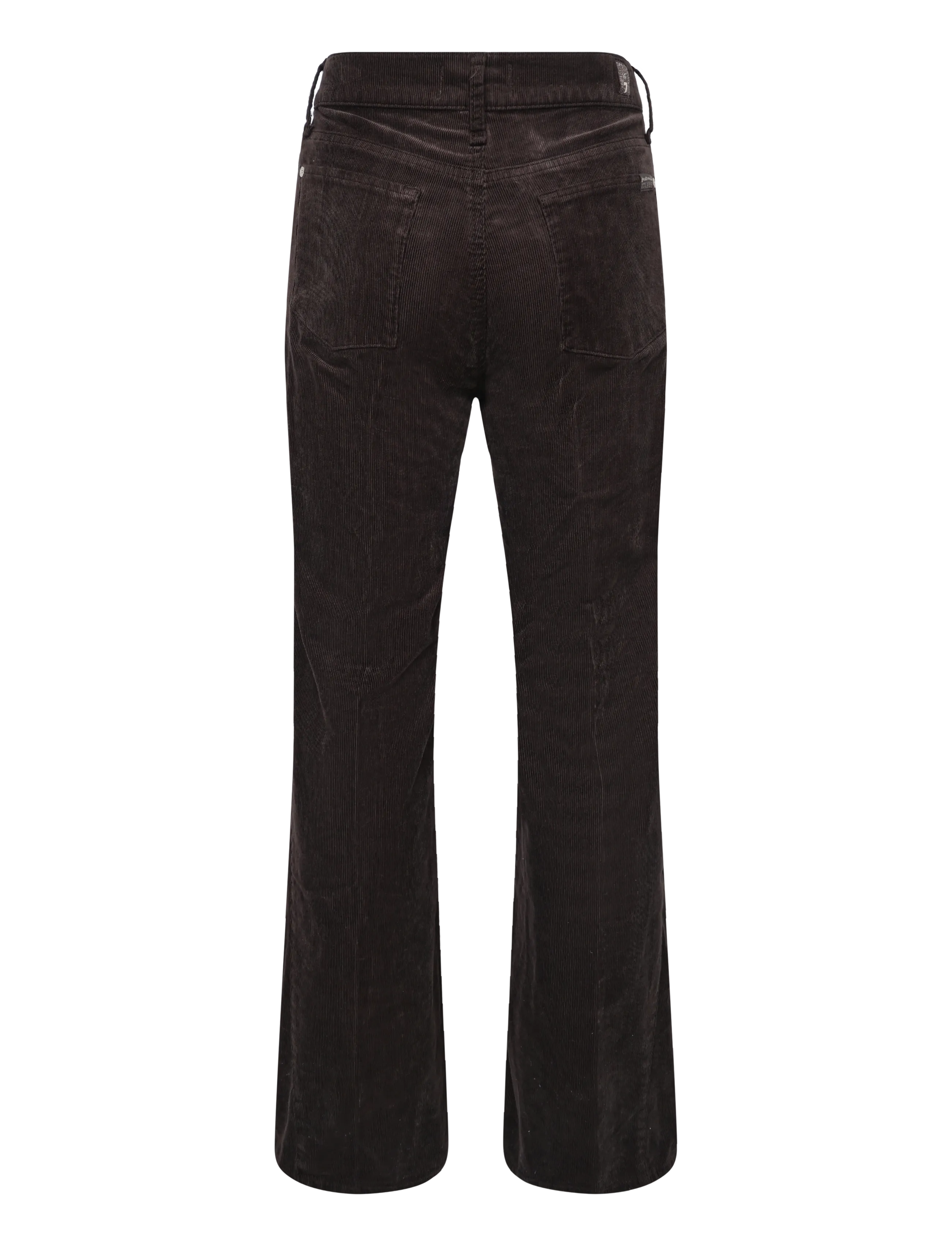 7 For All Mankind - LOTTA Corduroy Coffee Bean With Side Panel - cordhosen - coffee bean - 1