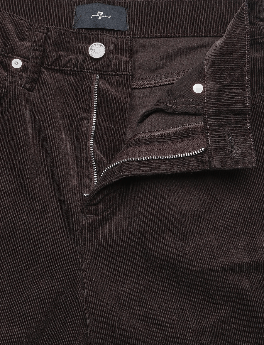 7 For All Mankind - LOTTA Corduroy Coffee Bean With Side Panel - cordhosen - coffee bean - 3
