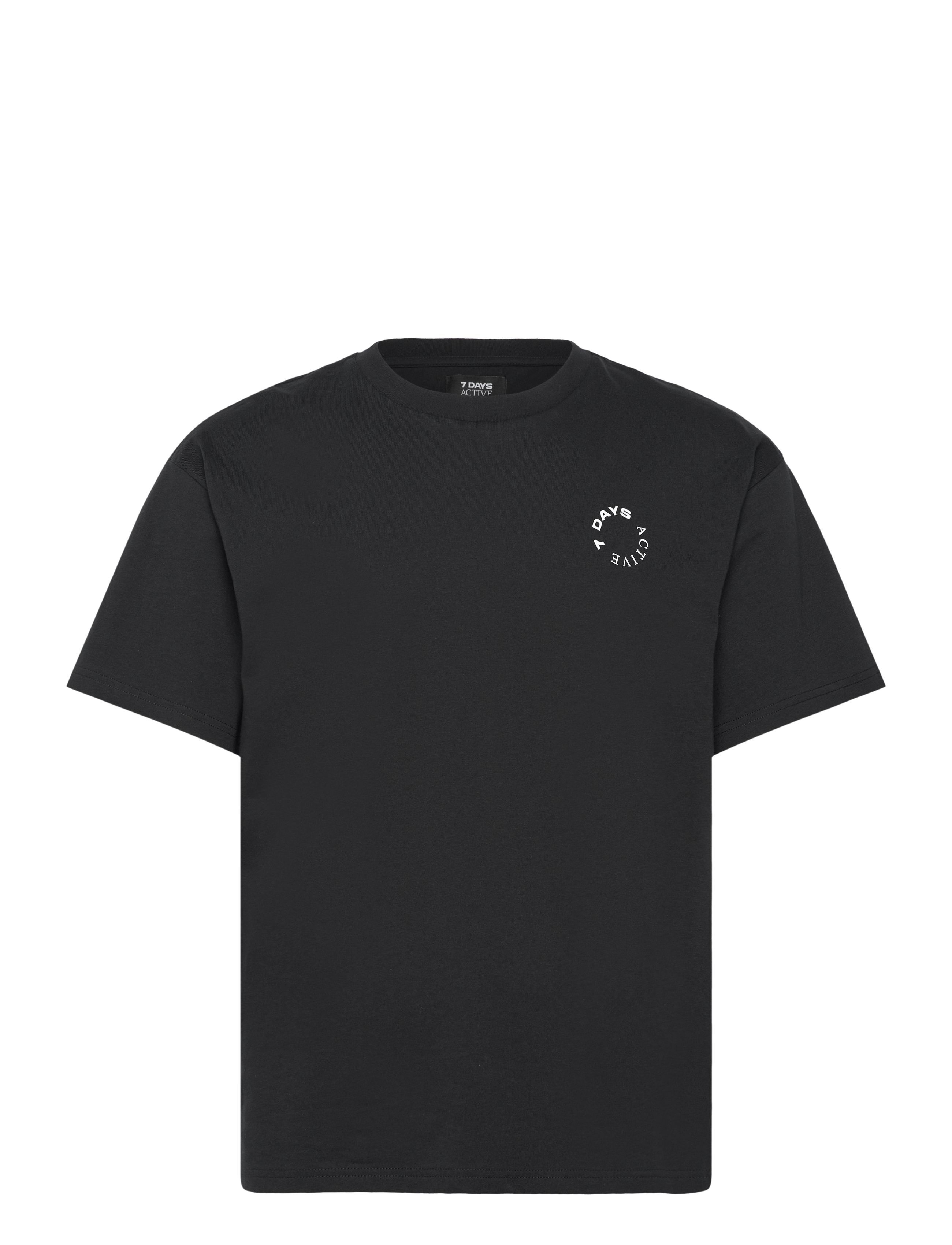 7 DAYS Active Organic Regular Tee - 7 DAYS Active - 001 BLACK / black