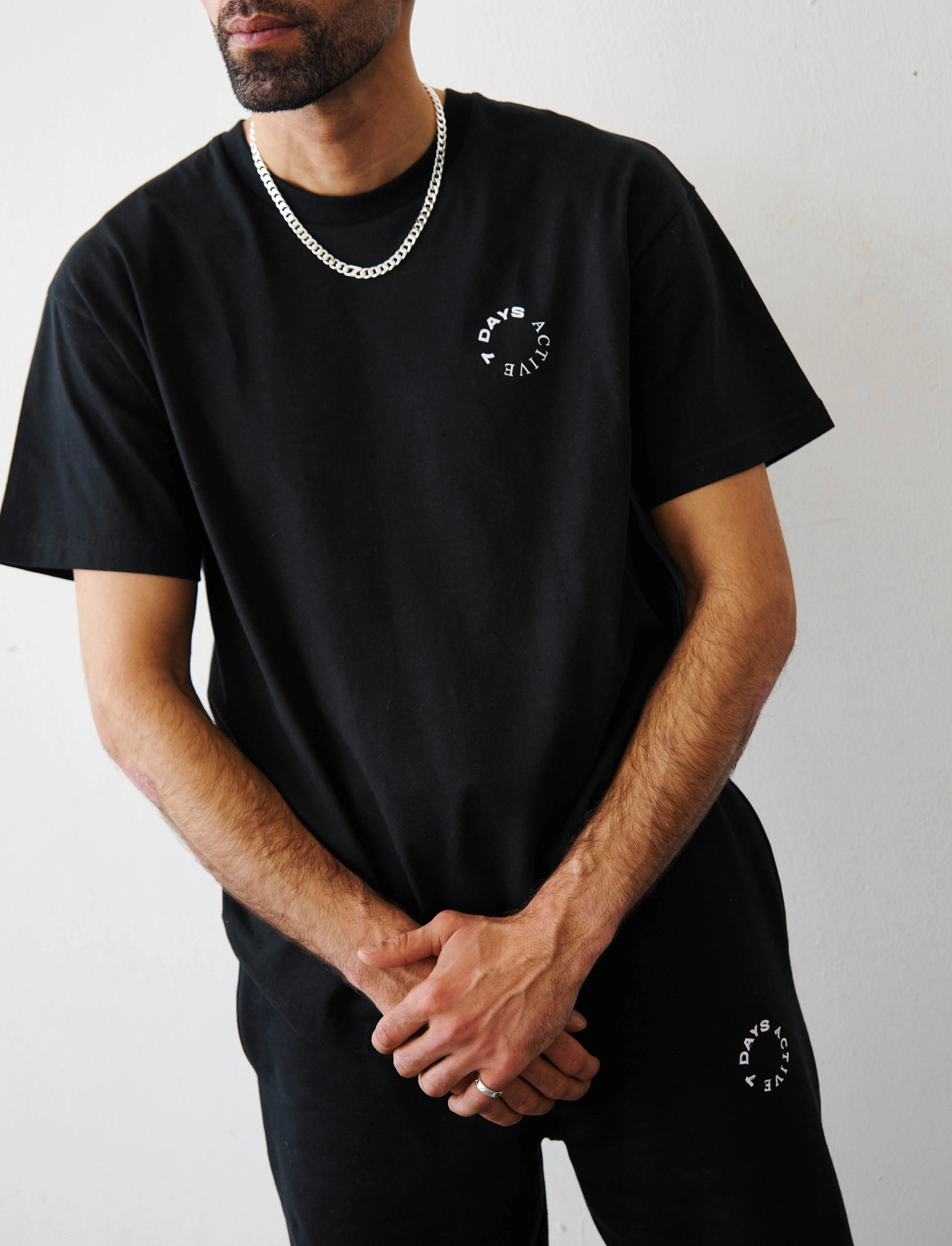 7 DAYS Active - Organic Regular Tee - sporttoppar - 001 black - 3