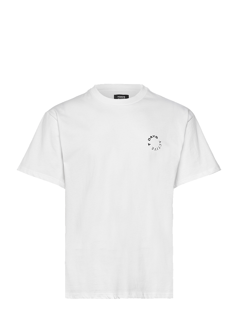 7 DAYS Active - Organic Regular Tee - t-shirts - 049 brilliant white - 1