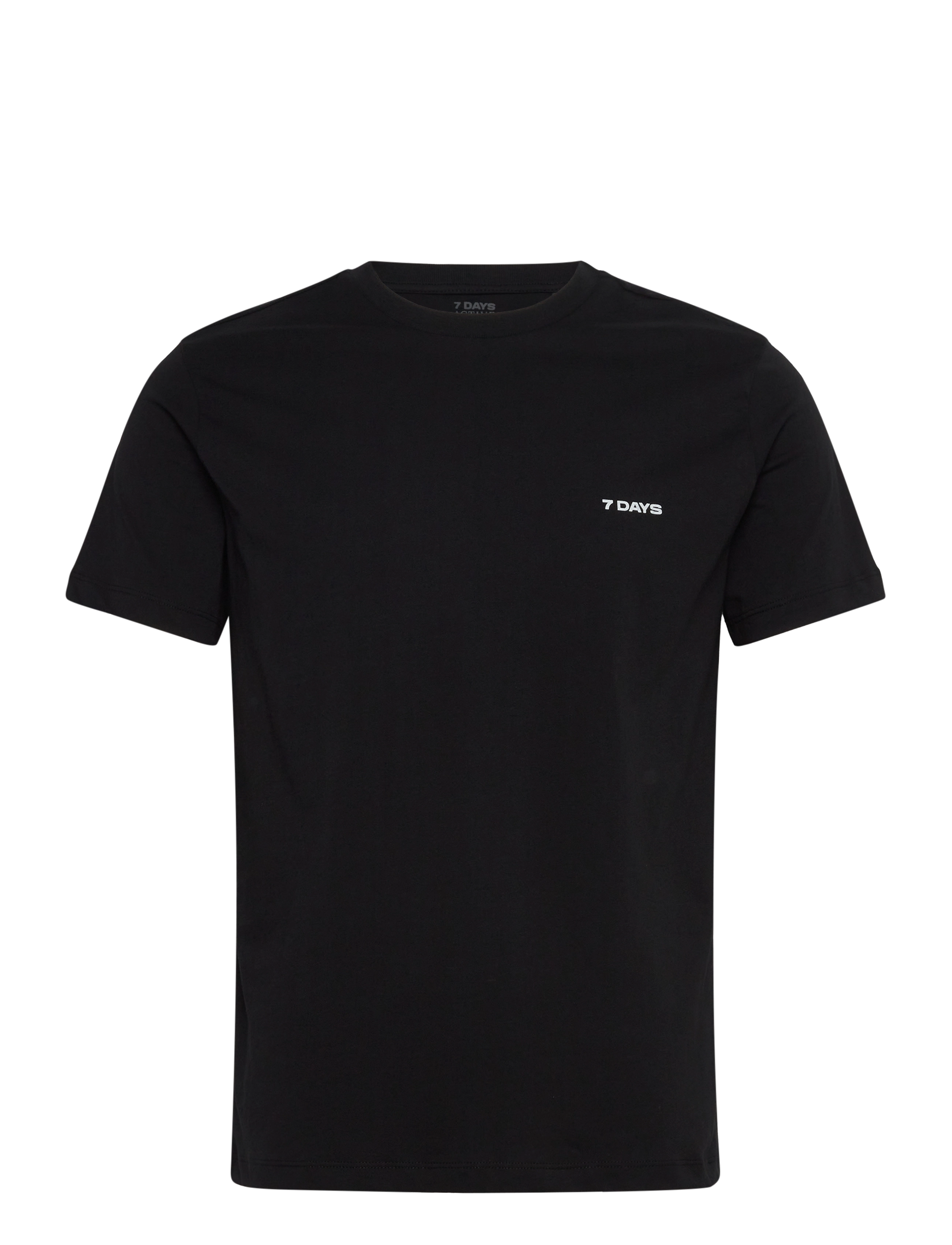 7 DAYS ACTIVE Basic Tee Schwarz - XXL - Damen