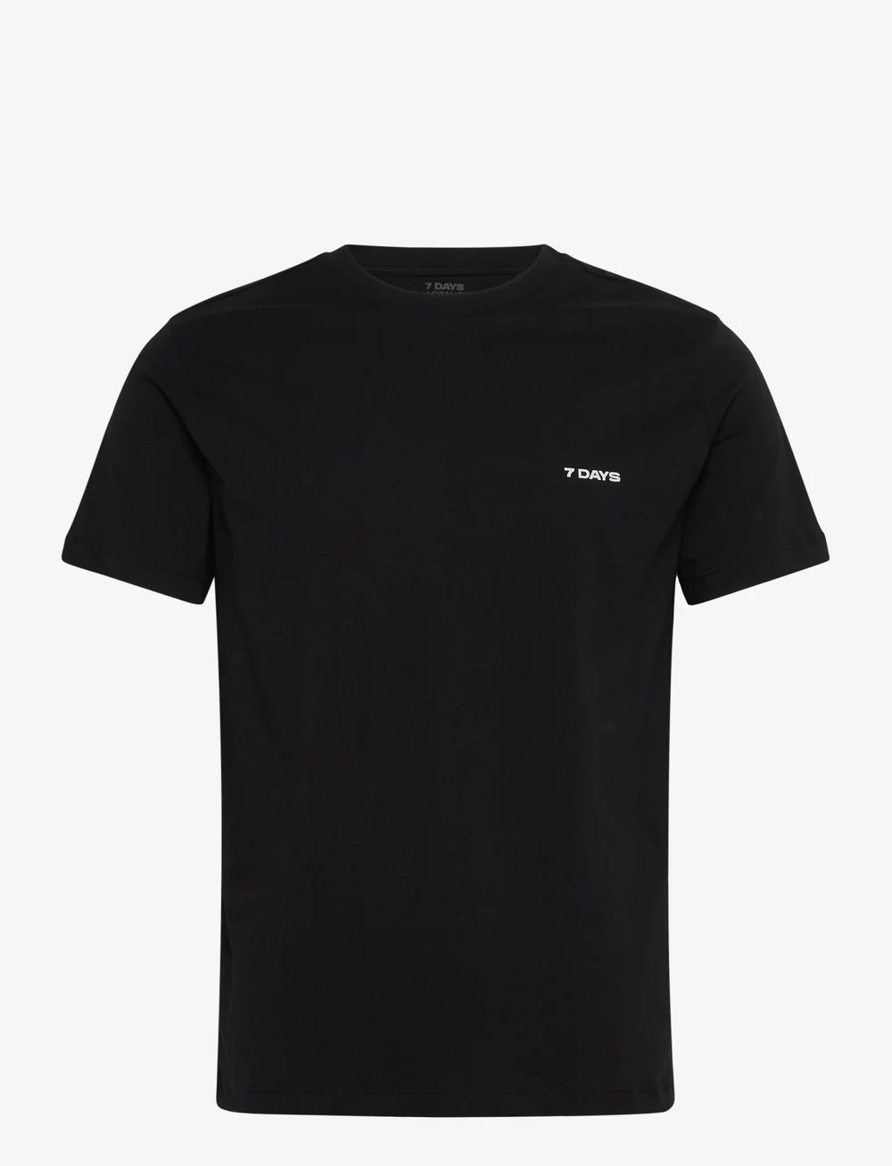 7 DAYS Active - Basic Tee - oberteile & t-shirts - 001 black - 0