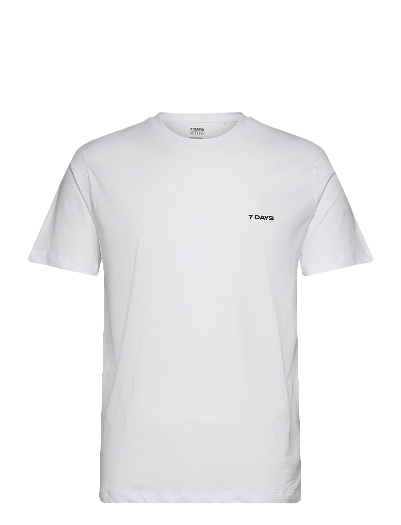 7 DAYS Active - Basic Tee - oberteile & t-shirts - 049 brilliant white - 0