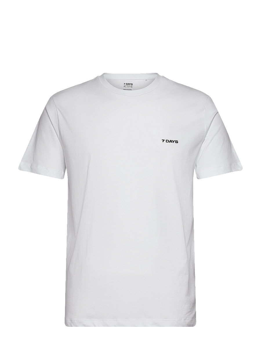 7 DAYS Active - Basic Tee - oberteile & t-shirts - 049 brilliant white - 0